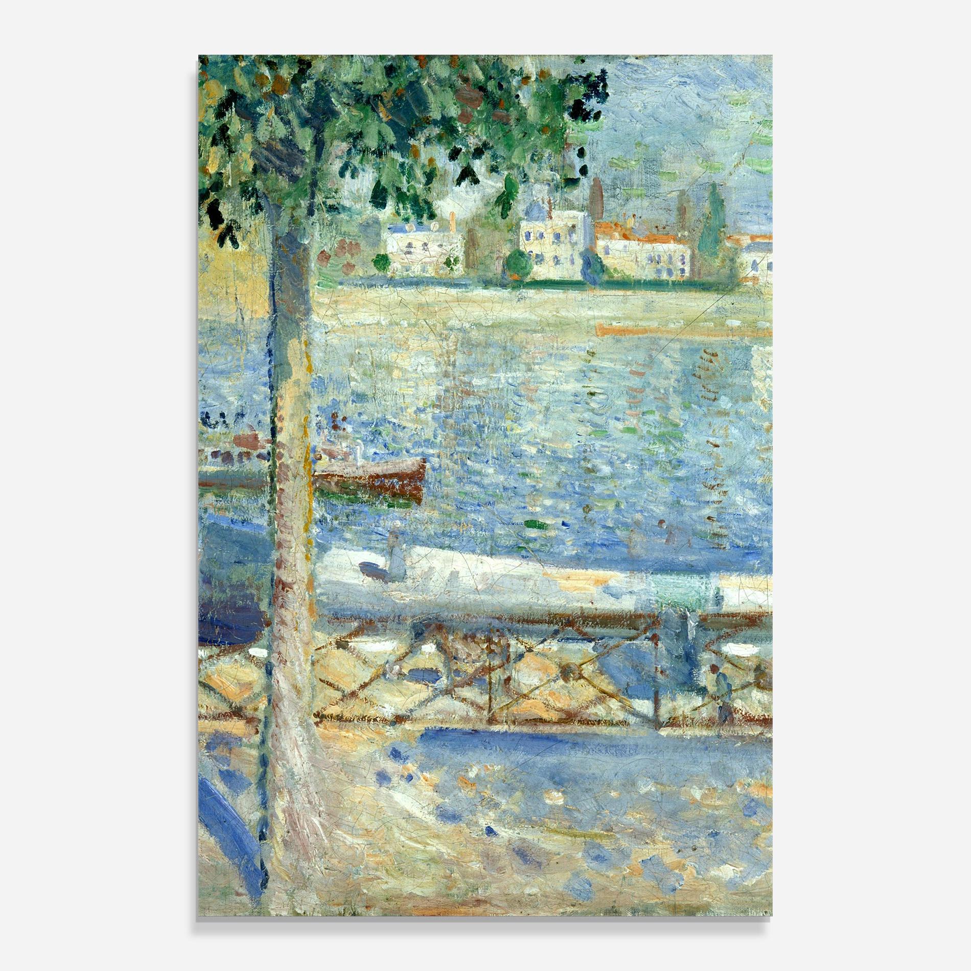 Glasbild Seine At Saint mockup 0