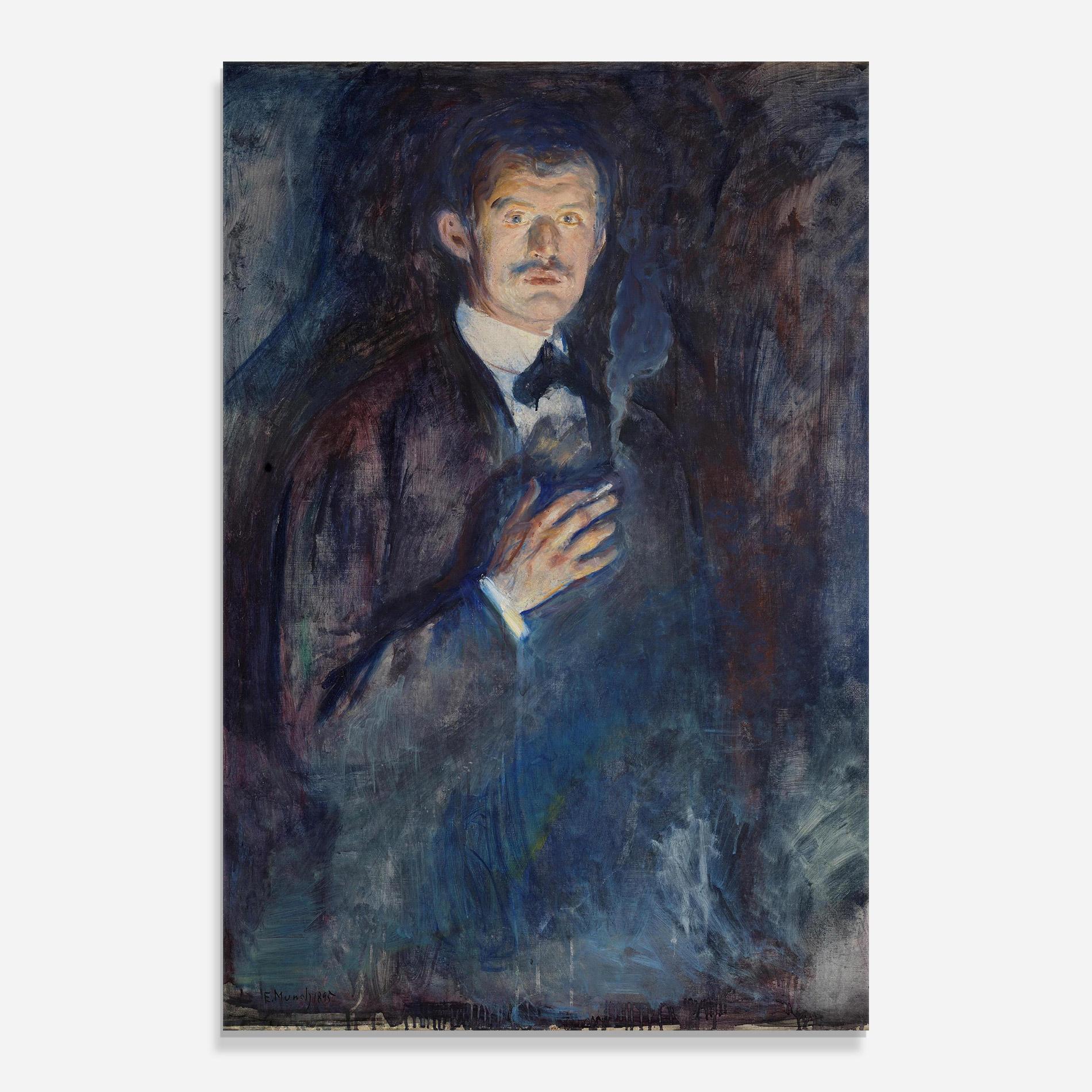 Glasbild Self Burning Cigarette mockup 0