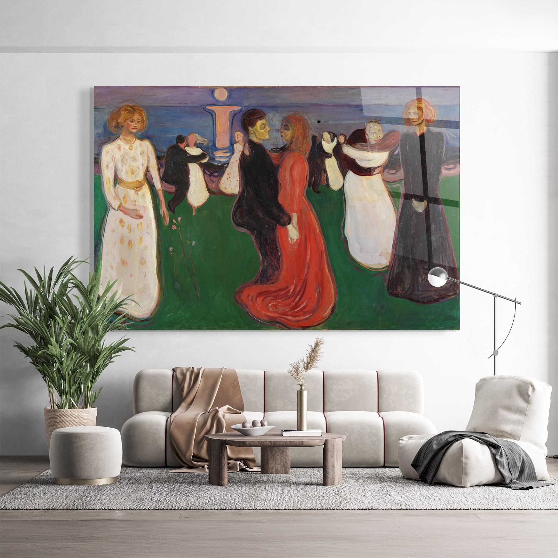 Glasbild Dance Of Life mockup 9