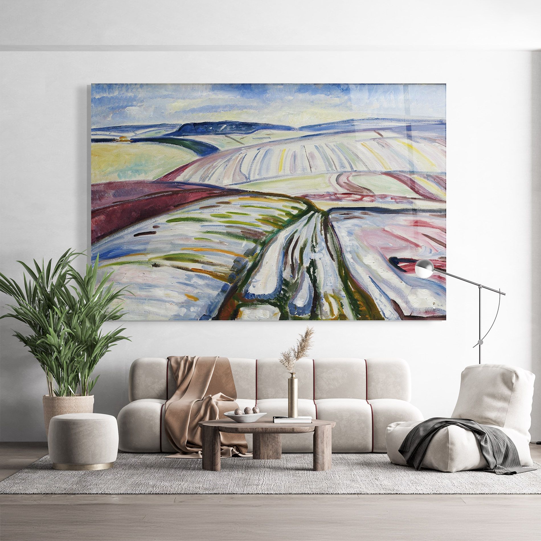 Field In Snow mockup 9