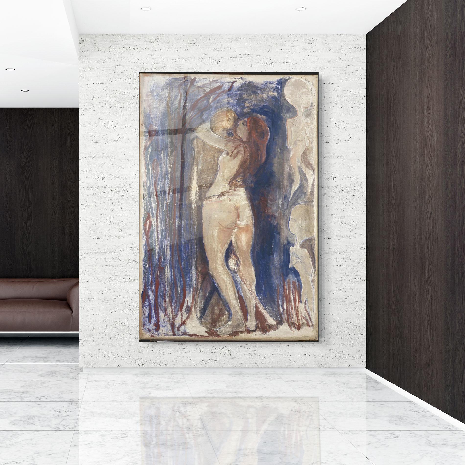 Glasbild Death And Life mockup 9