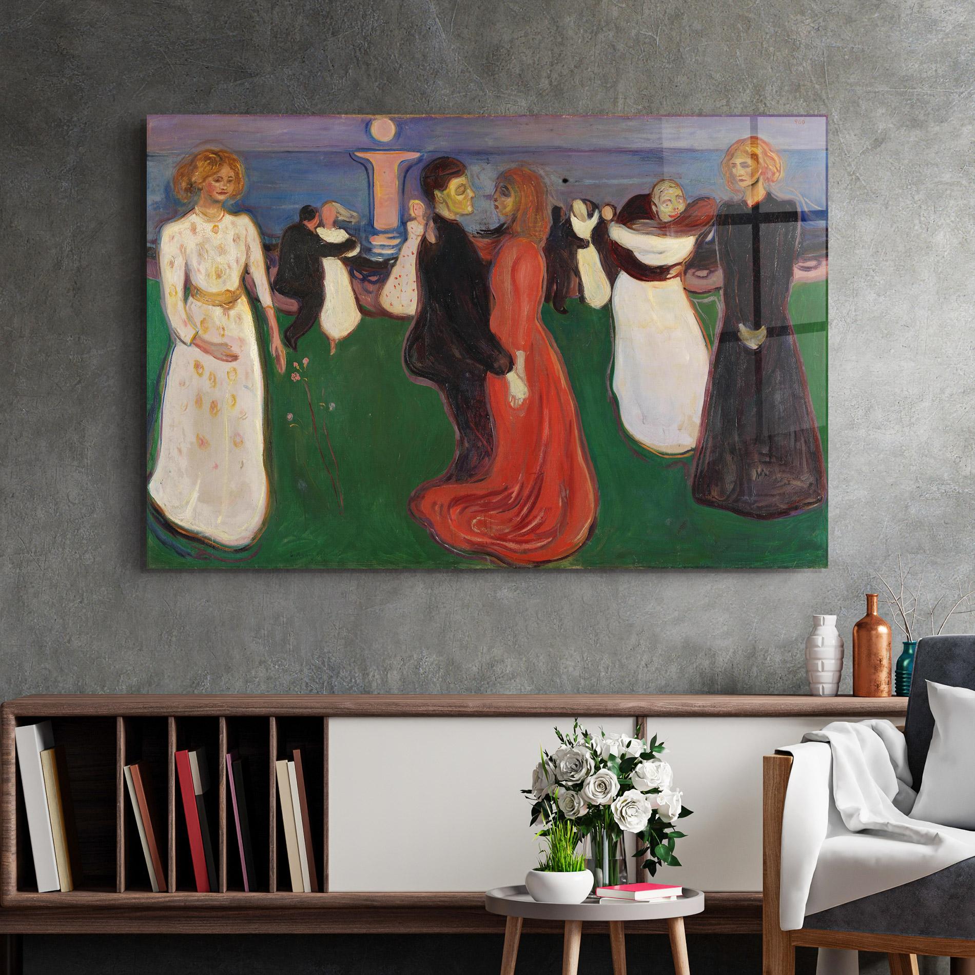 Glasbild Dance Of Life mockup 2