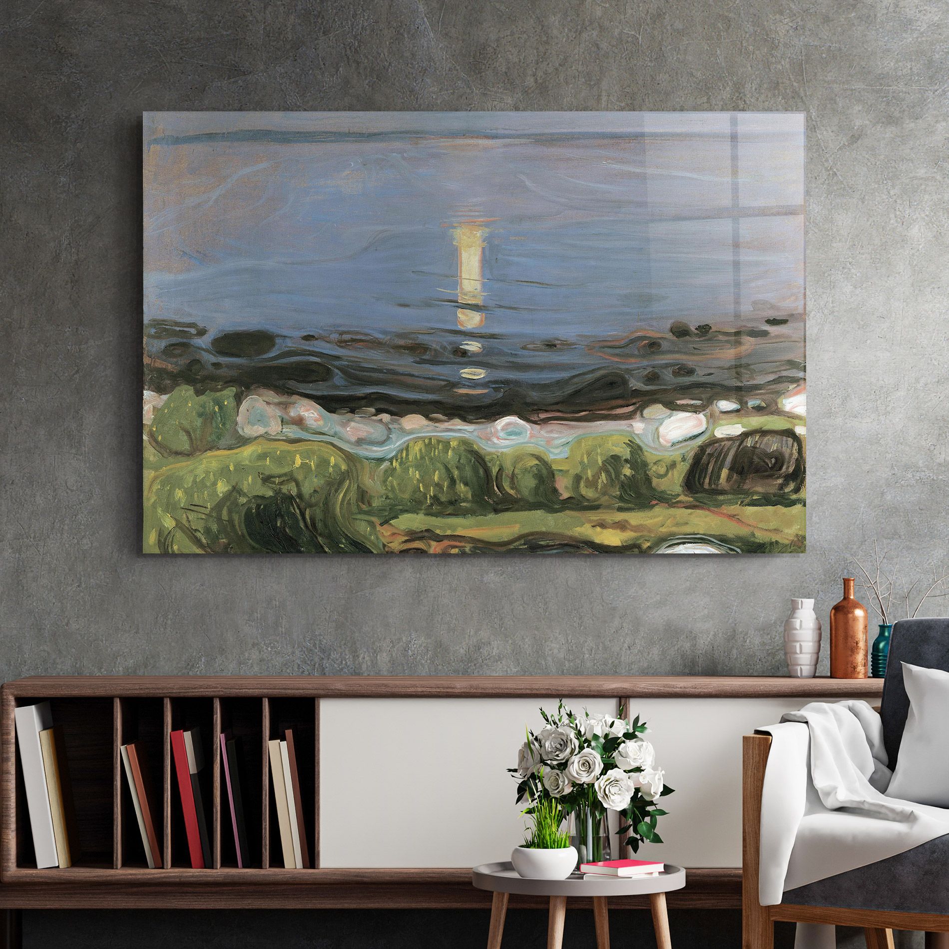 Summer Night Beach mockup 2