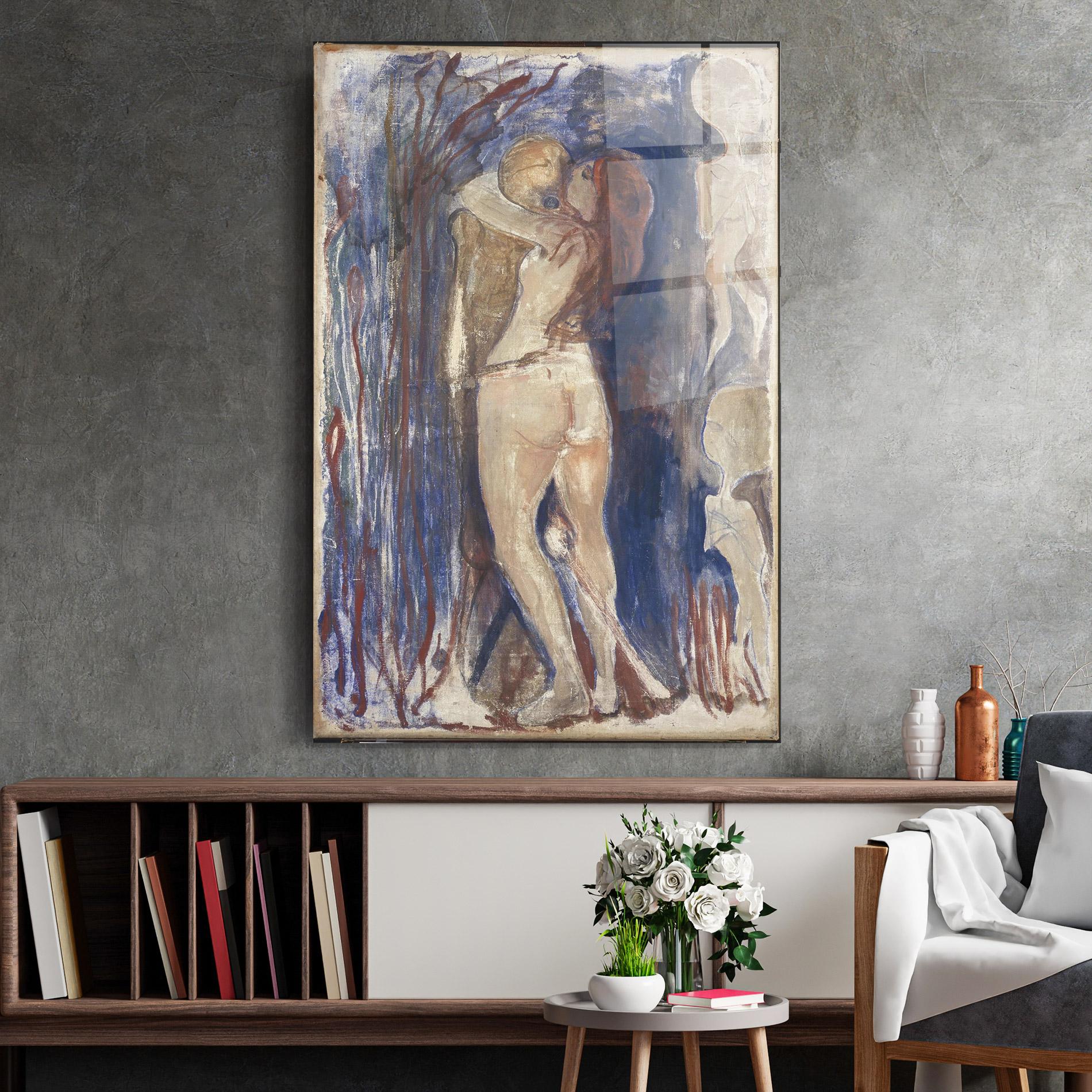 Glasbild Death And Life mockup 2