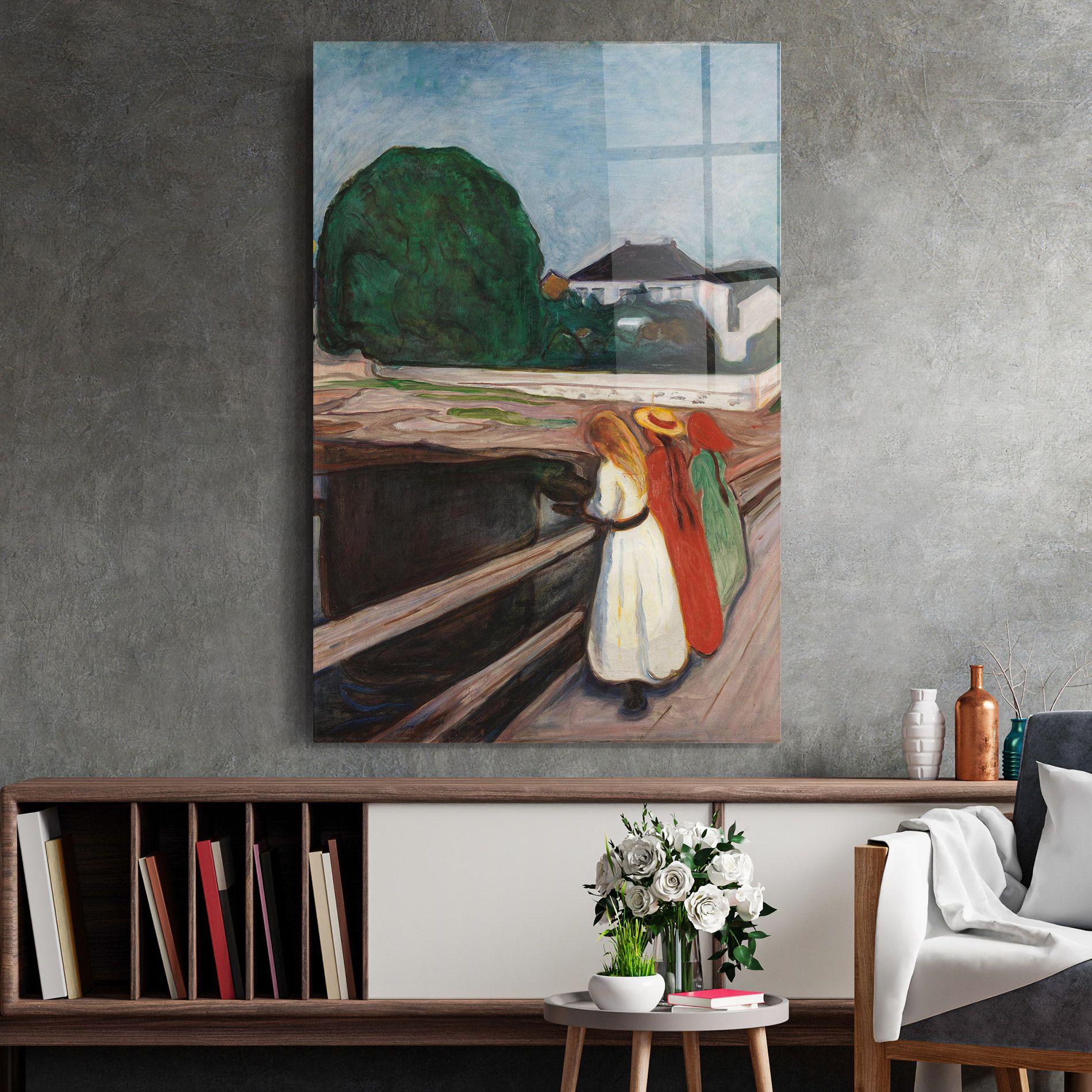 Girls On The Bridge mockup 2