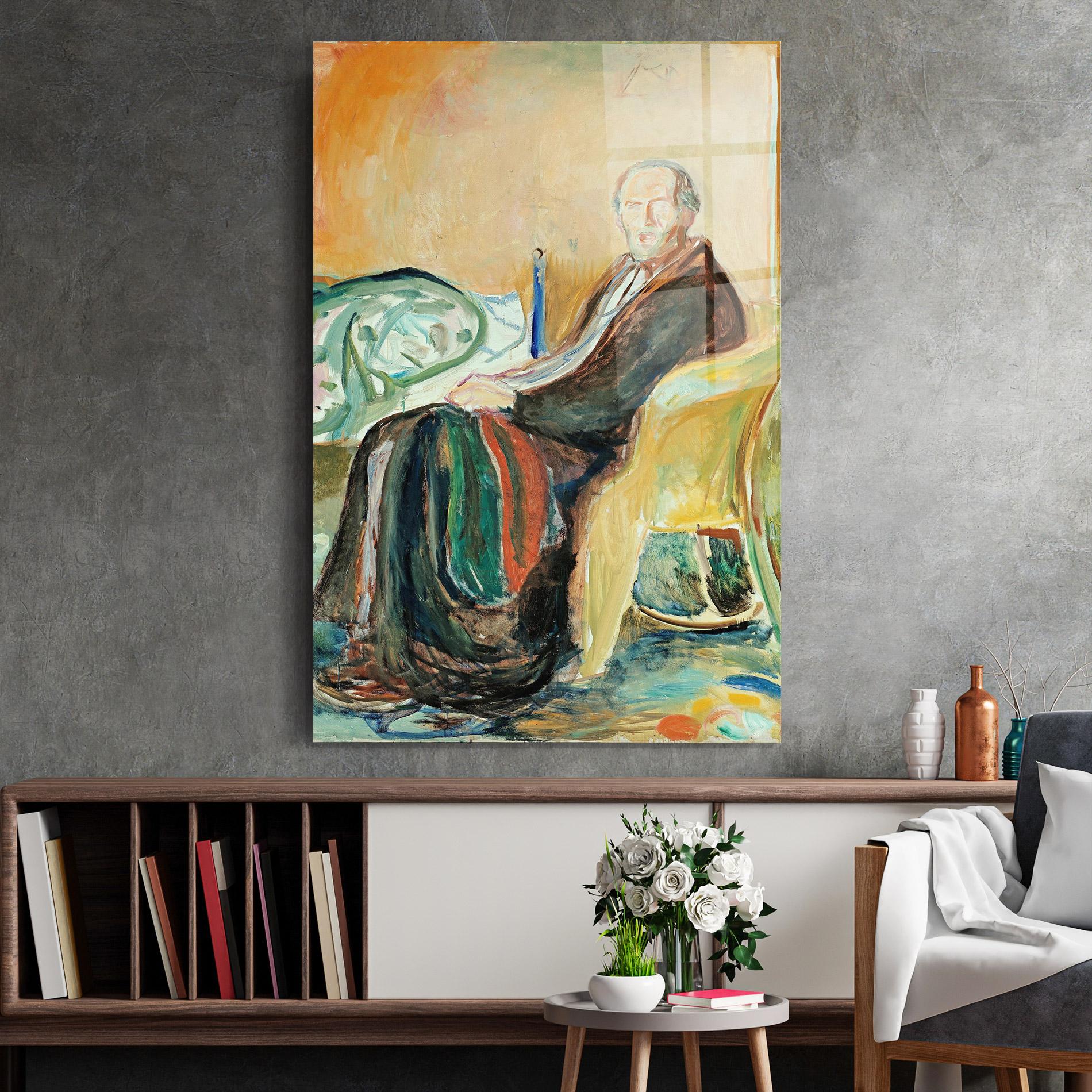 Glasbild Self Portrait Spanish mockup 2