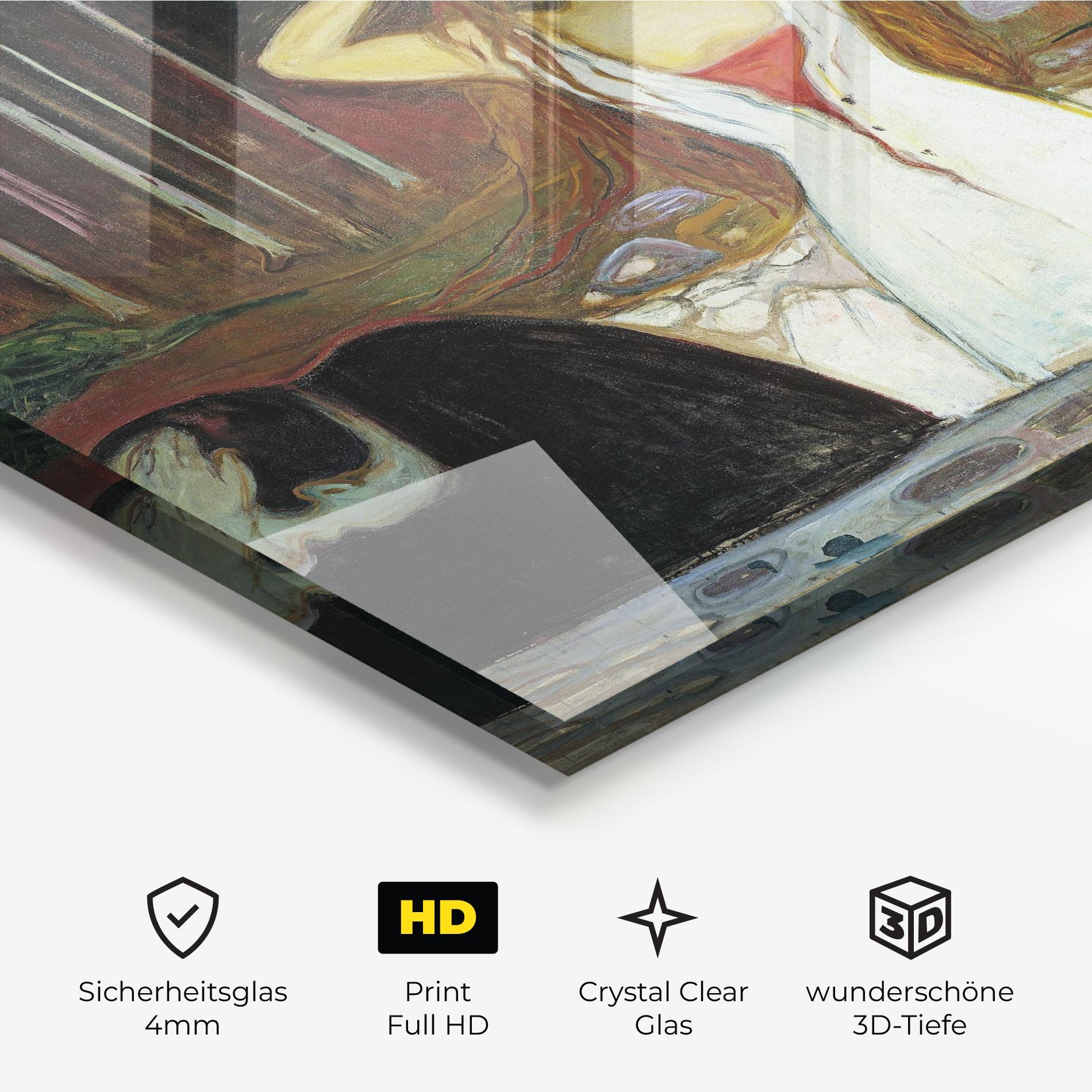 Glasbild Ashes mockup 3