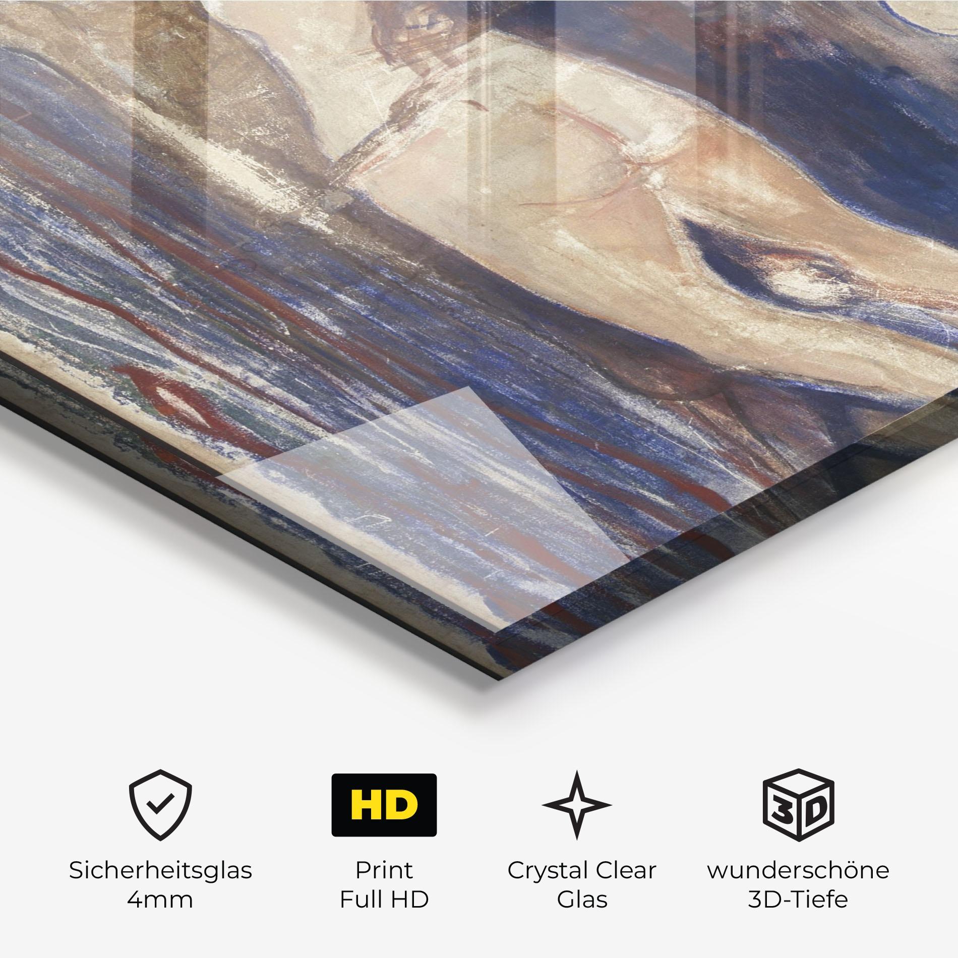 Glasbild Death And Life mockup 3