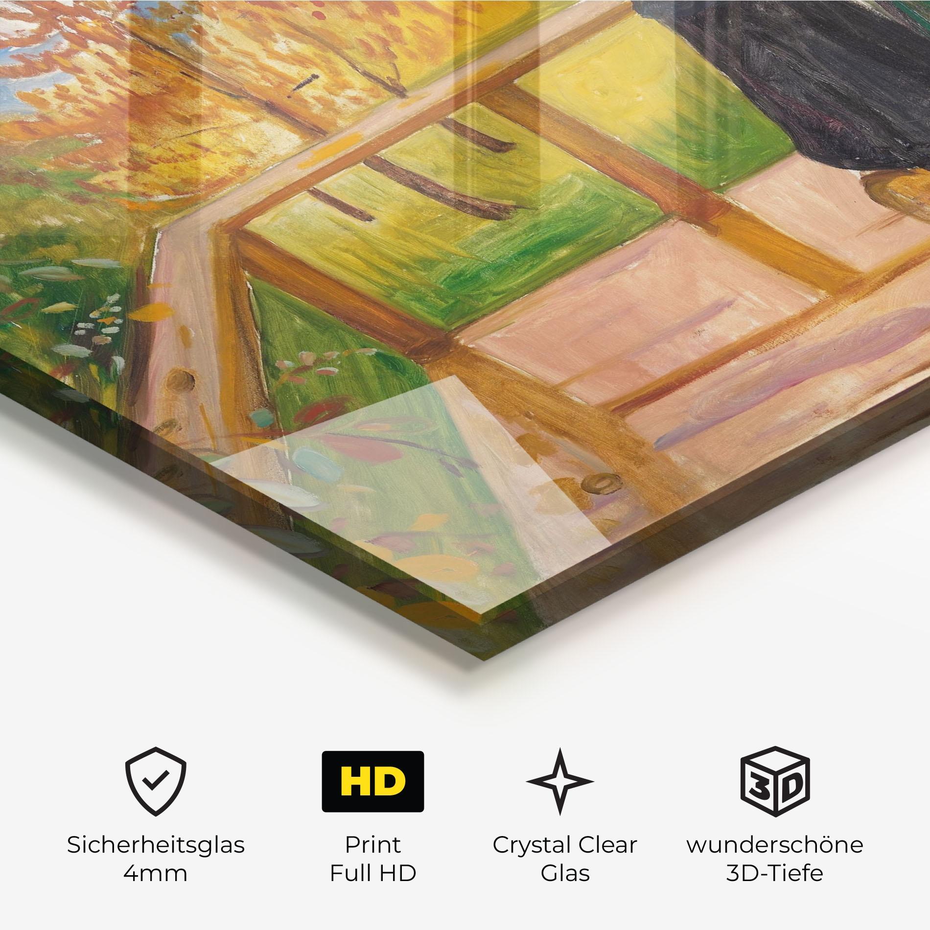 Glasbild On The Veranda mockup 3