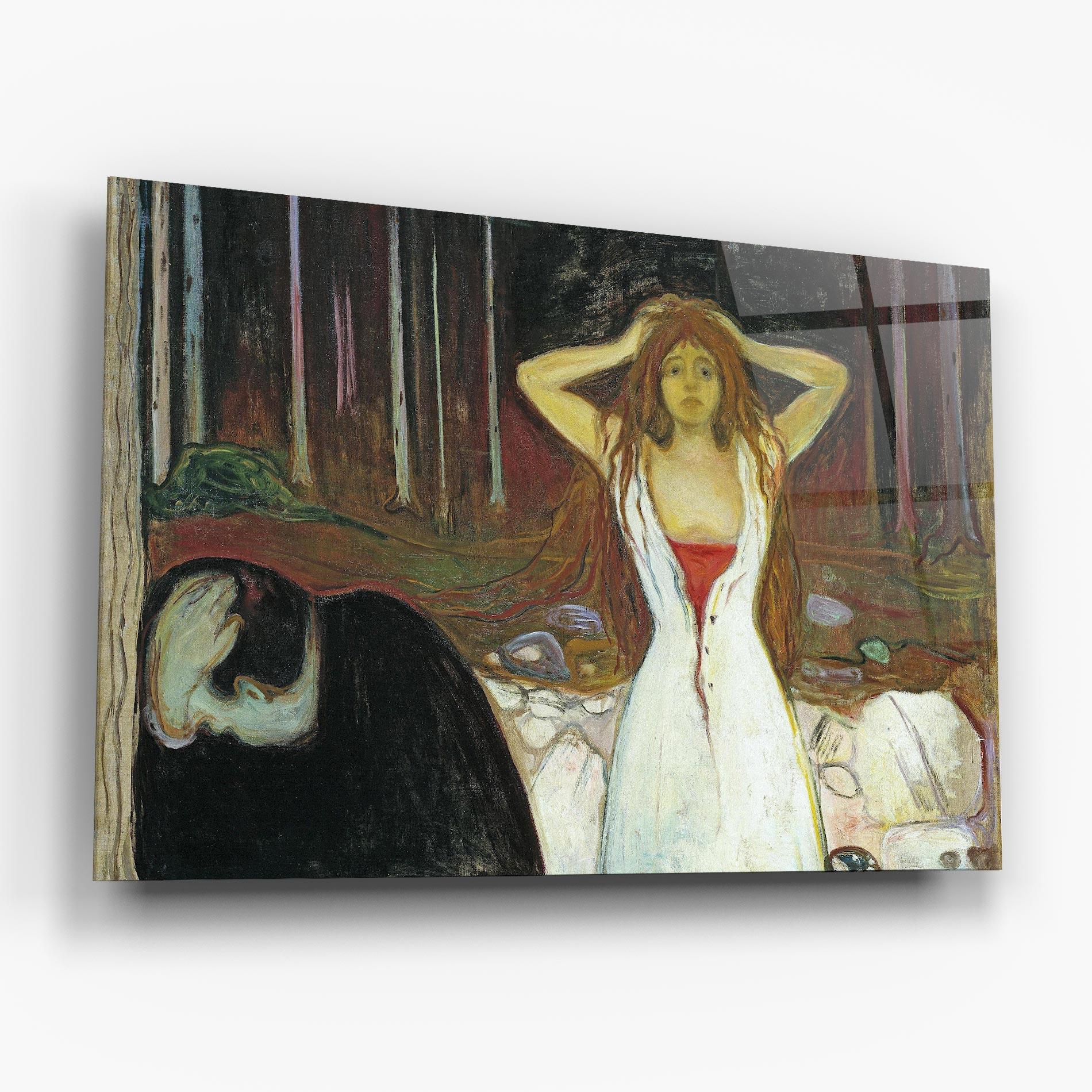 Glasbild Ashes mockup 6