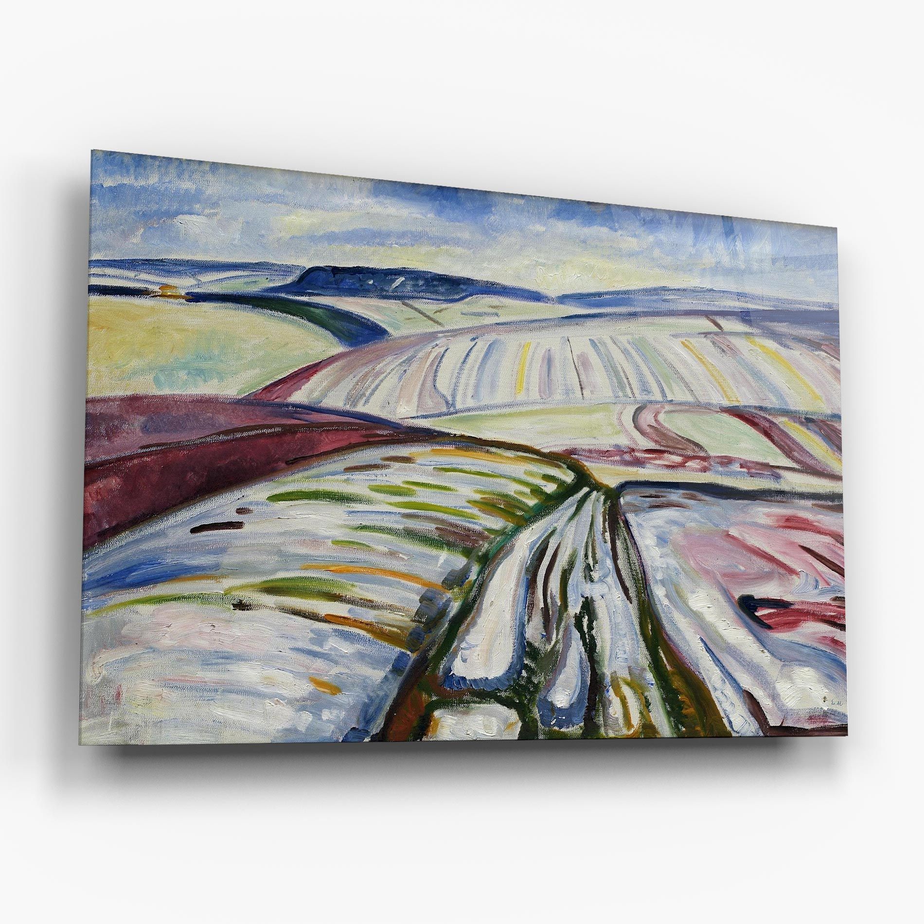 Field In Snow mockup 6