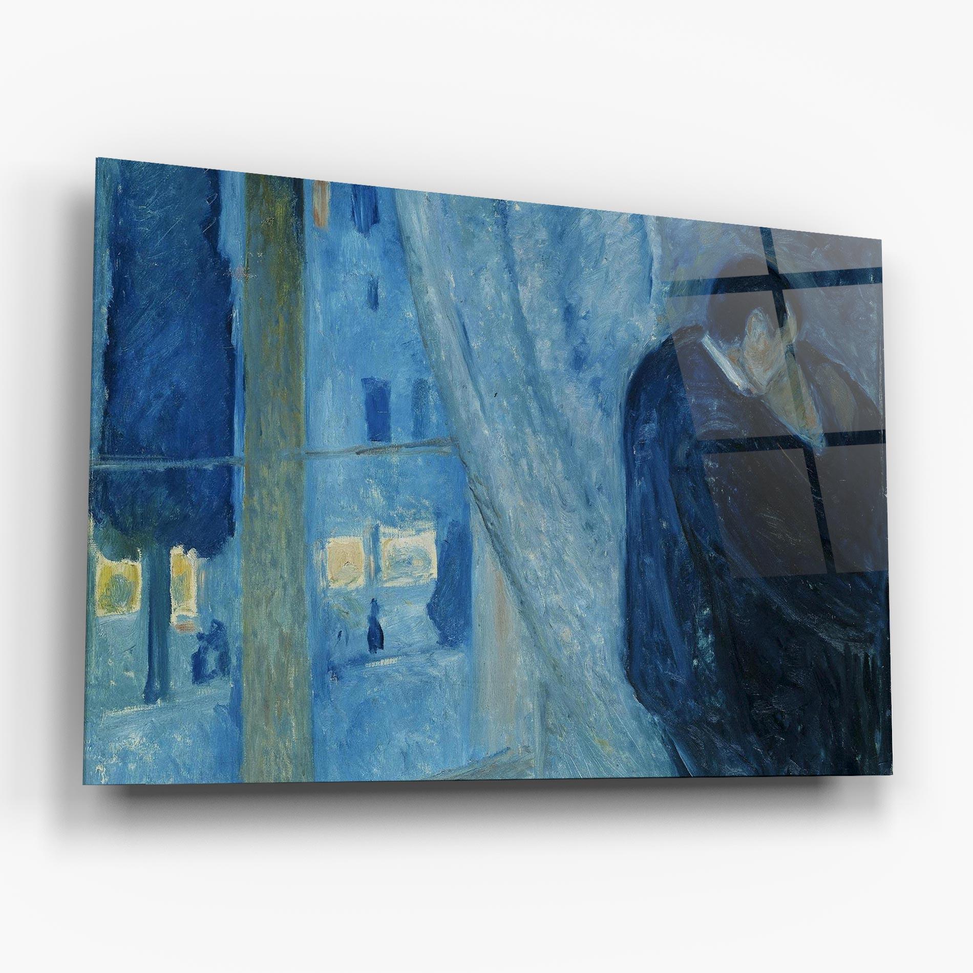 Glasbild Kiss By The Window mockup 6