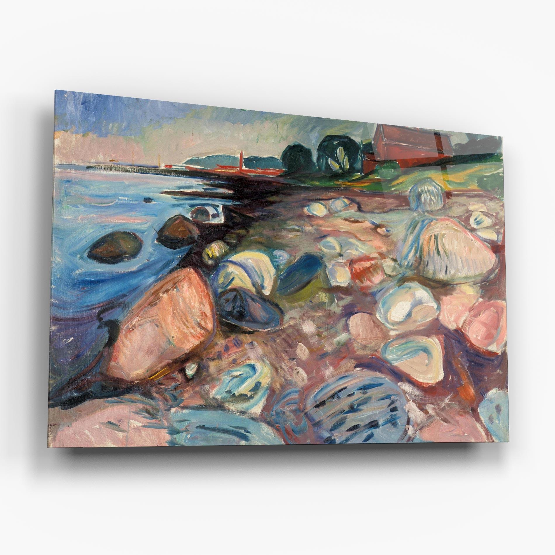 Glasbild Shore Red House mockup 6