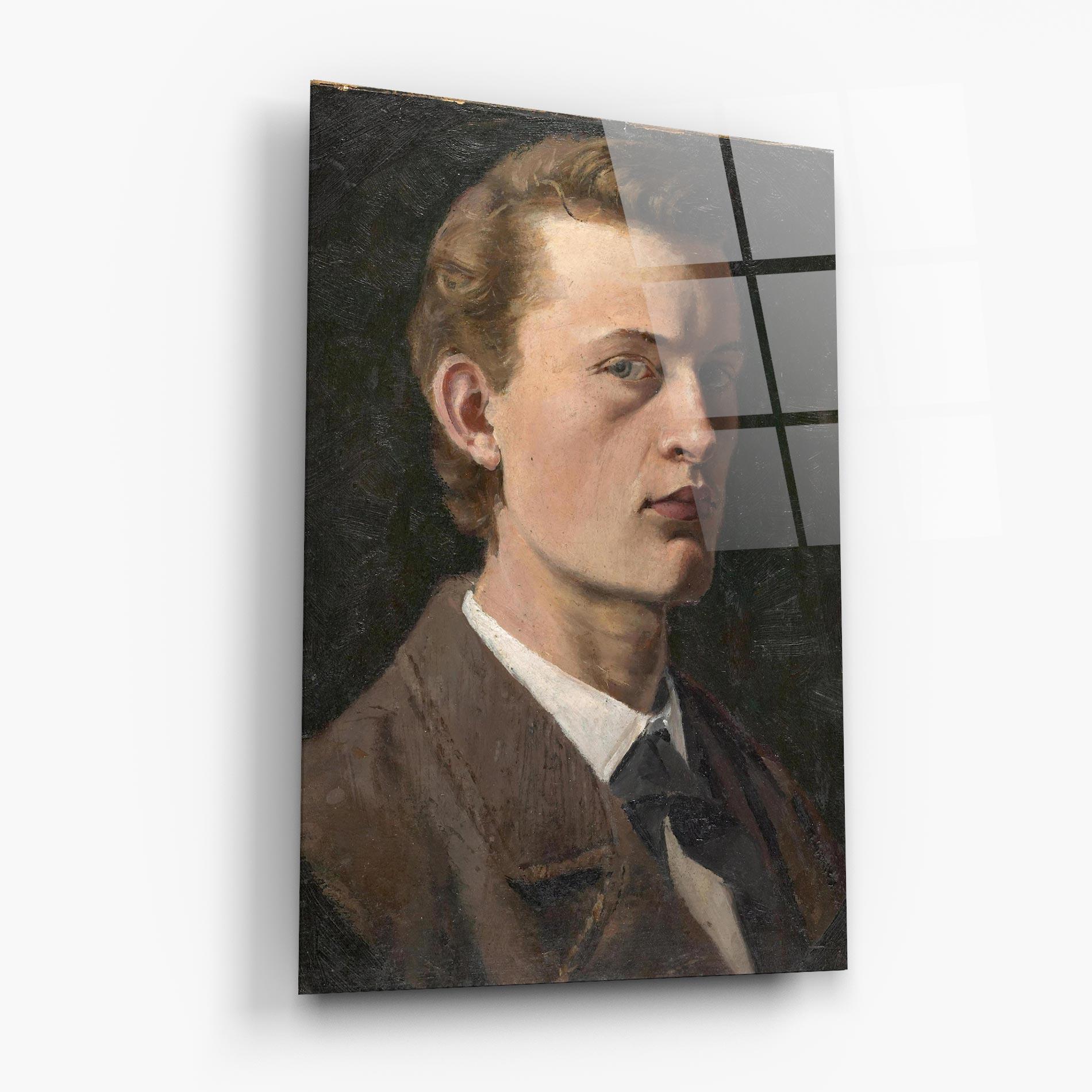 Glasbild Self Portrait mockup 6