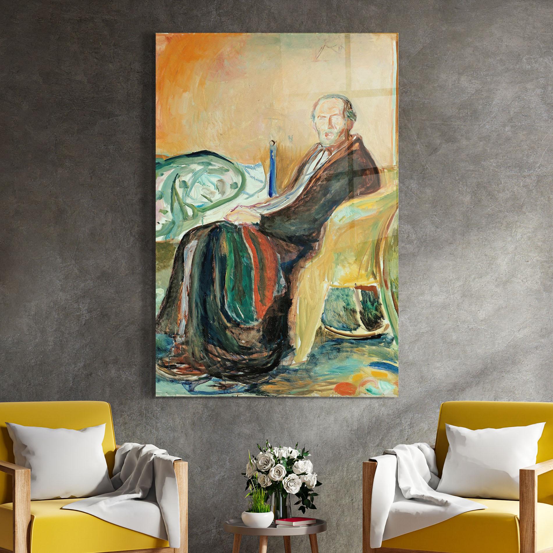 Glasbild Self Portrait Spanish mockup 4