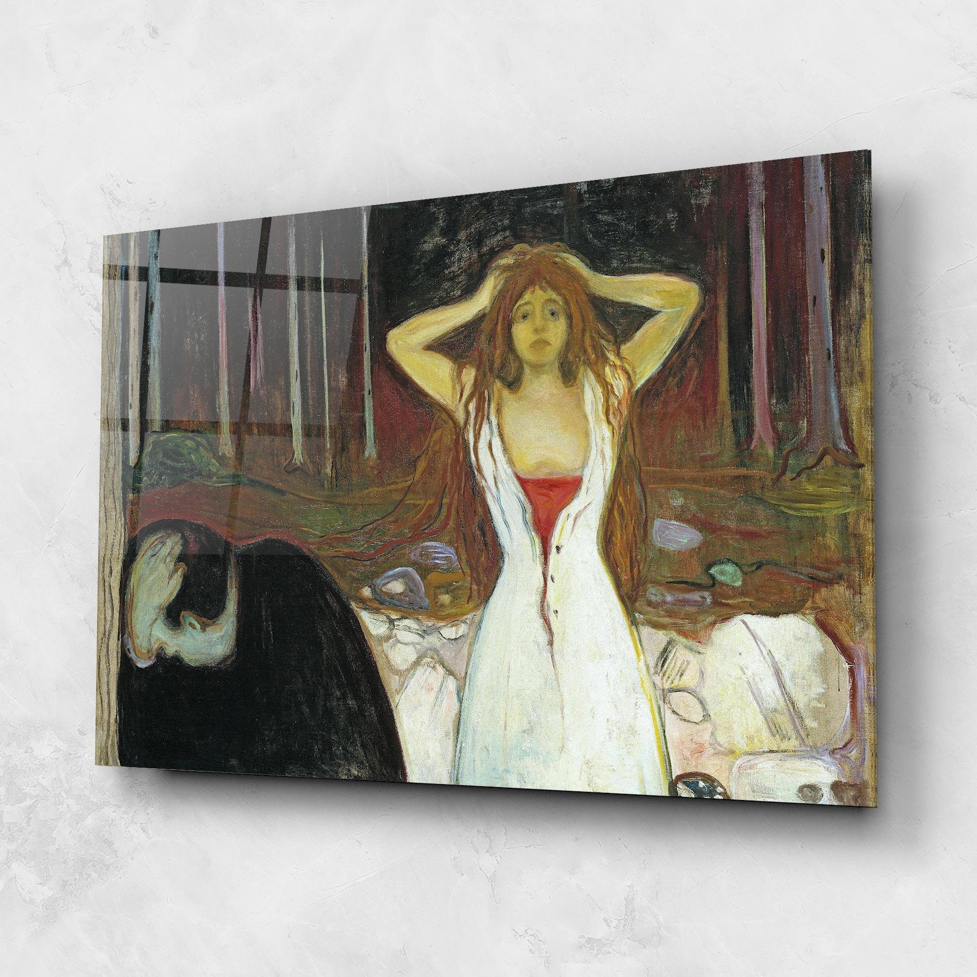 Glasbild Ashes mockup 1