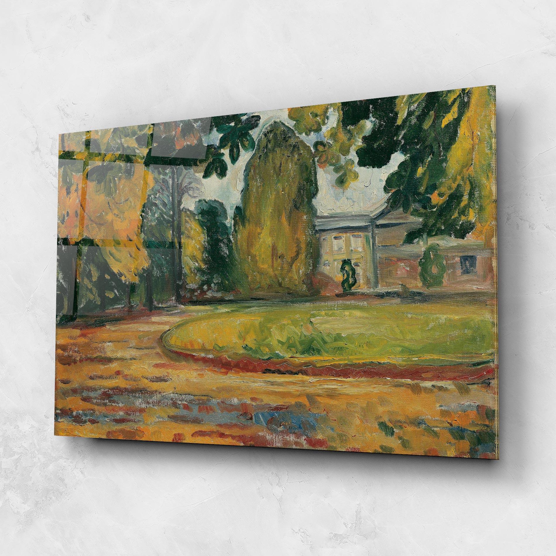 Glasbild Park In Kosen mockup 1