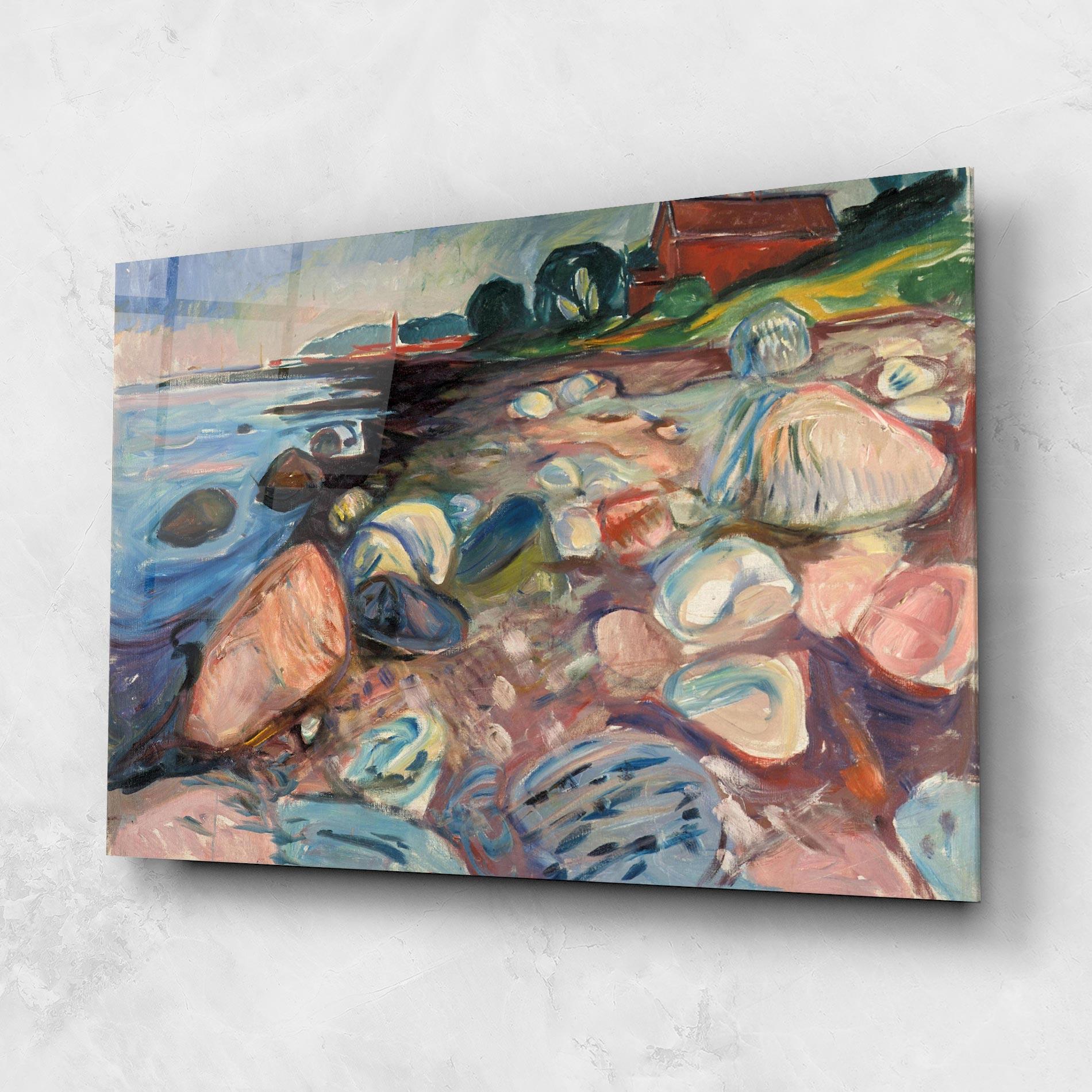 Glasbild Shore Red House mockup 1