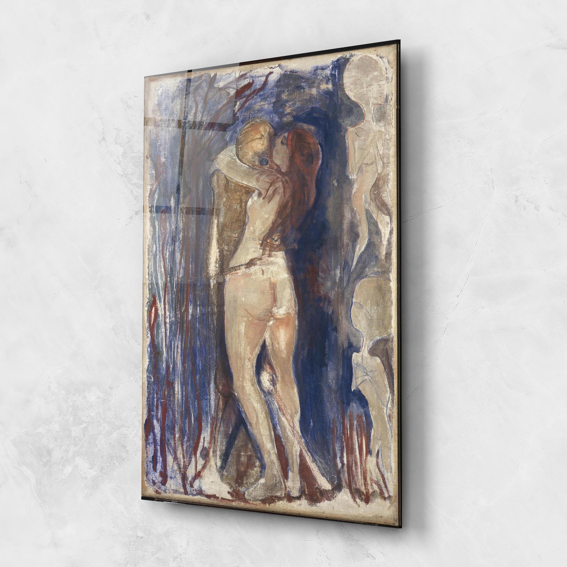 Glasbild Death And Life mockup 1