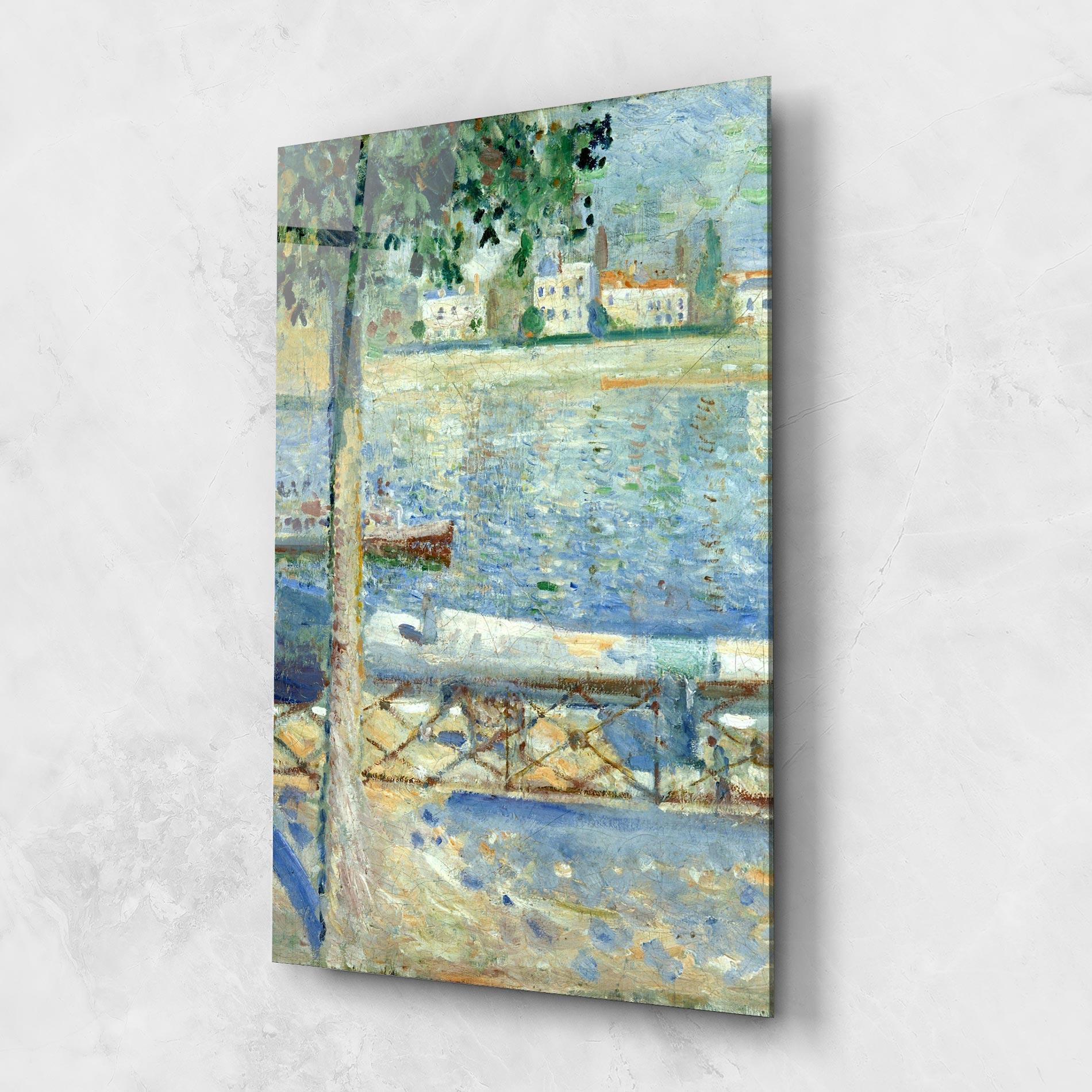Glasbild Seine At Saint mockup 1