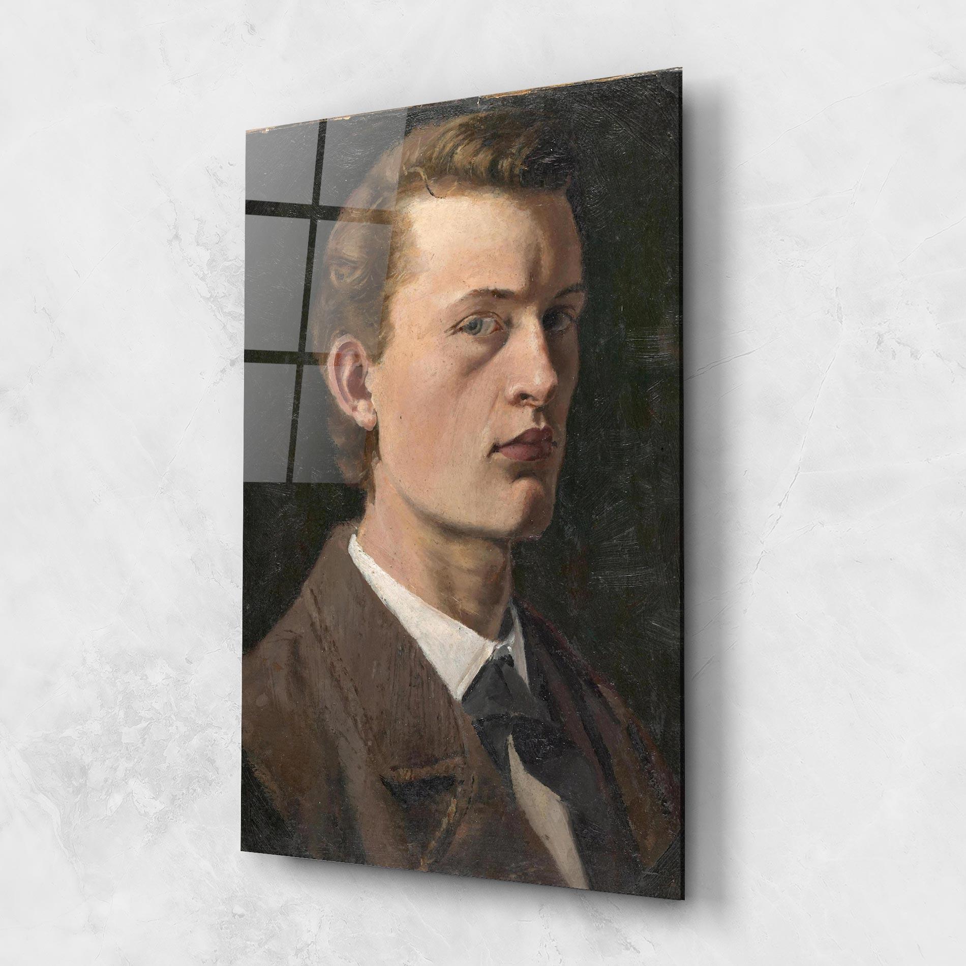 Glasbild Self Portrait mockup 1