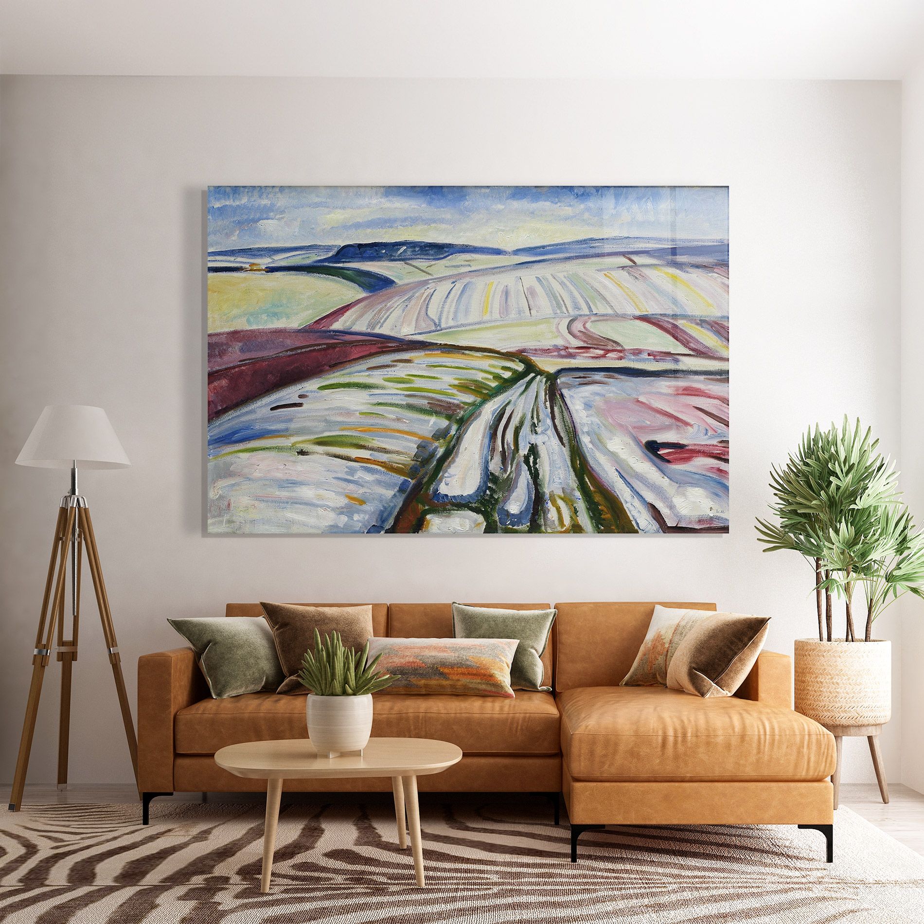 Field In Snow mockup 7