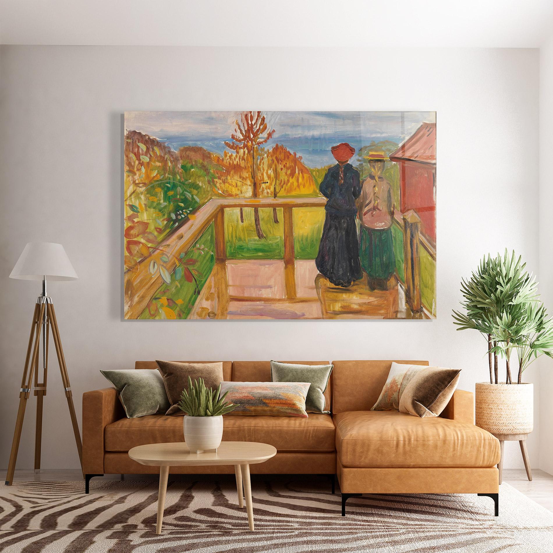 Glasbild On The Veranda mockup 7