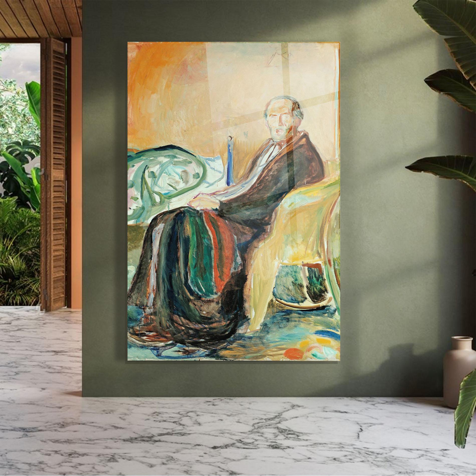 Glasbild Self Portrait Spanish mockup 7