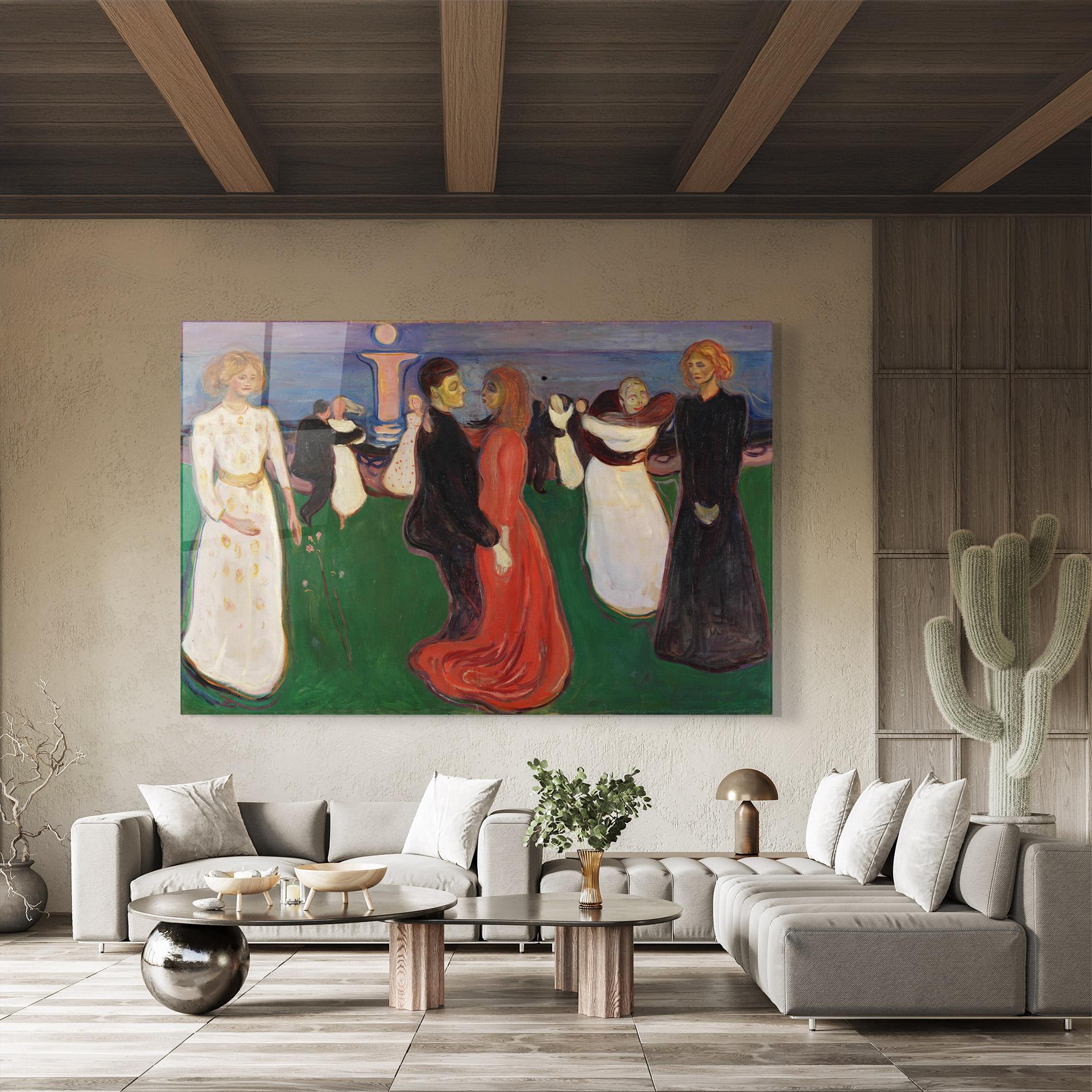 Glasbild Dance Of Life mockup 8