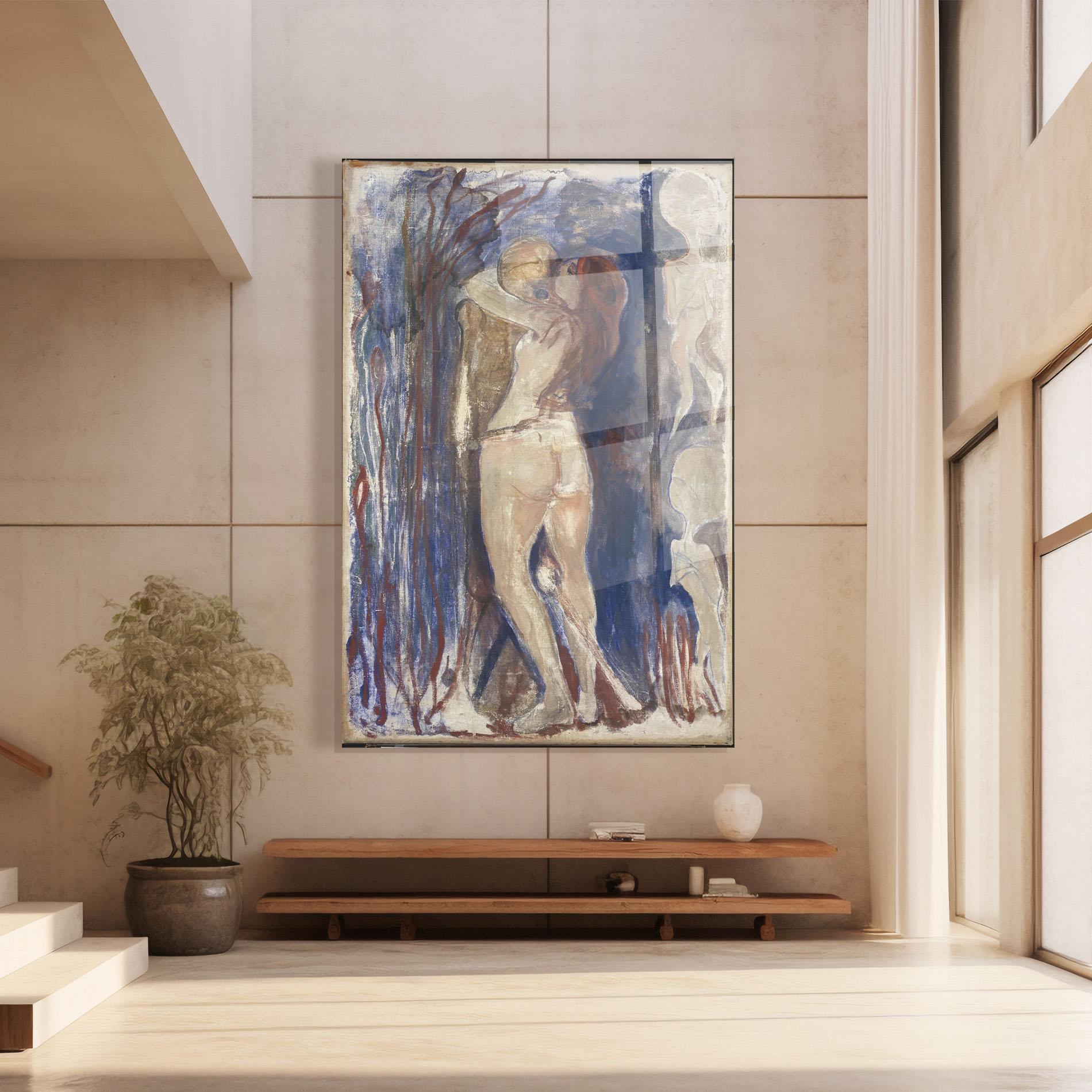 Glasbild Death And Life mockup 8