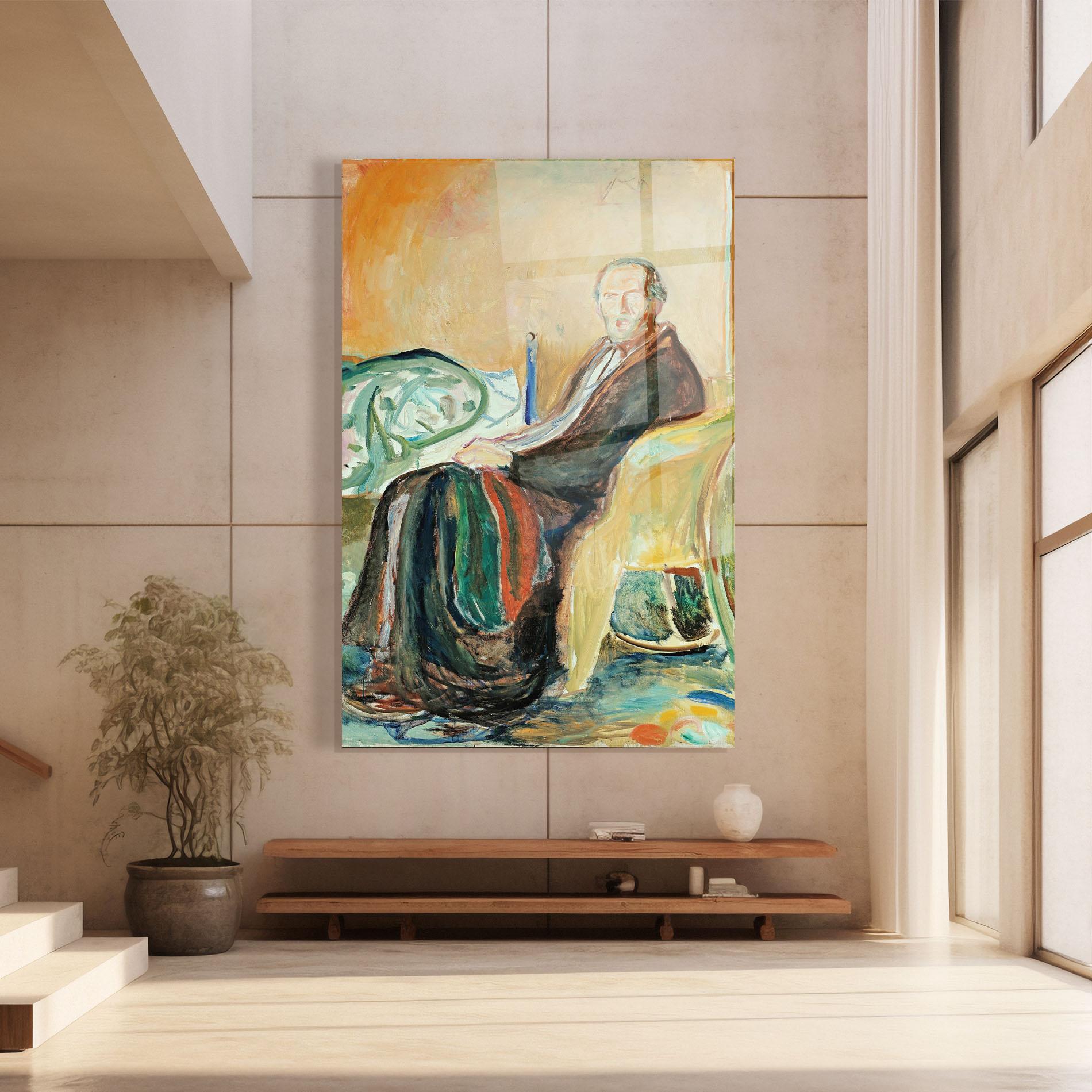 Glasbild Self Portrait Spanish mockup 8