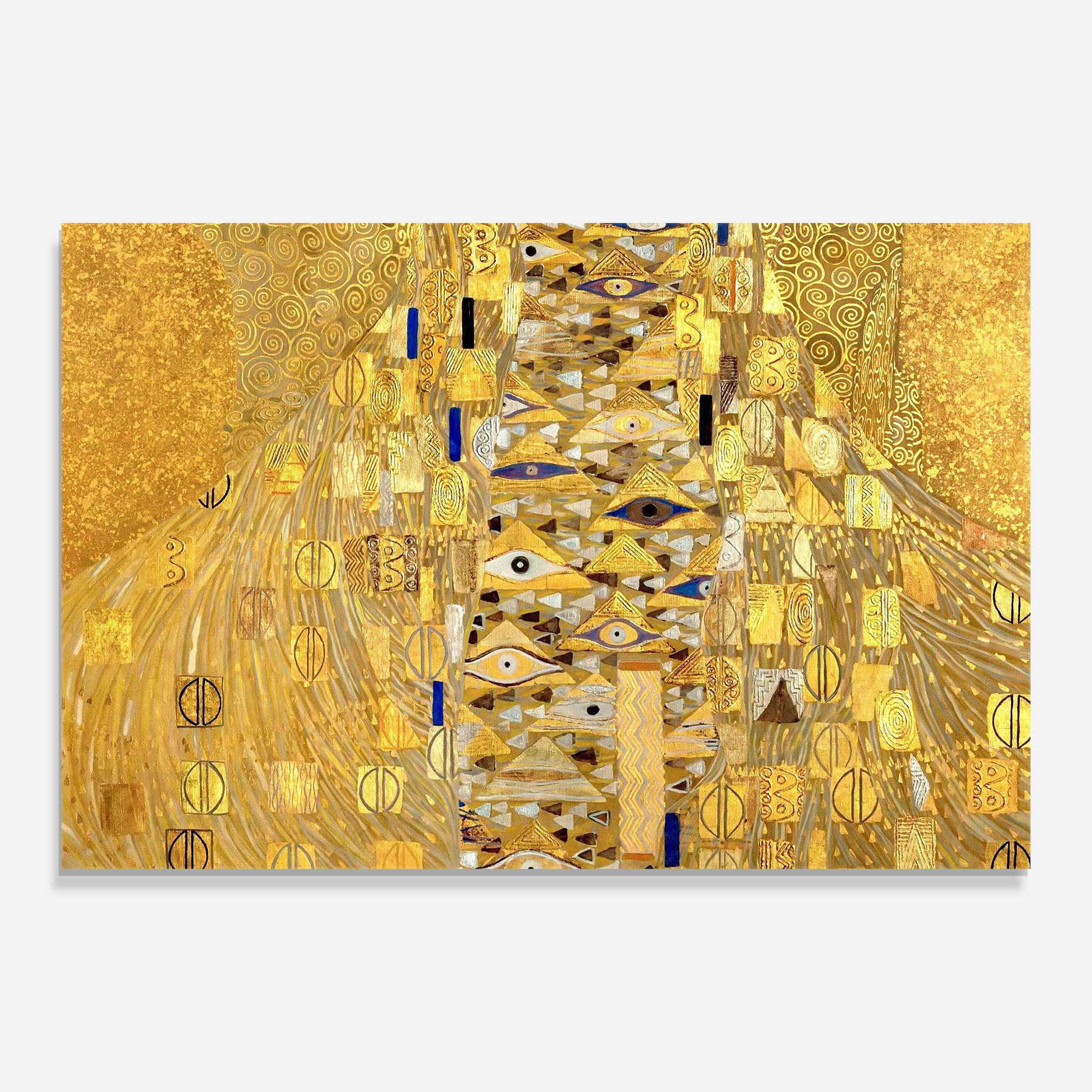 Glasbild Adele Bloch Bauer mockup 0