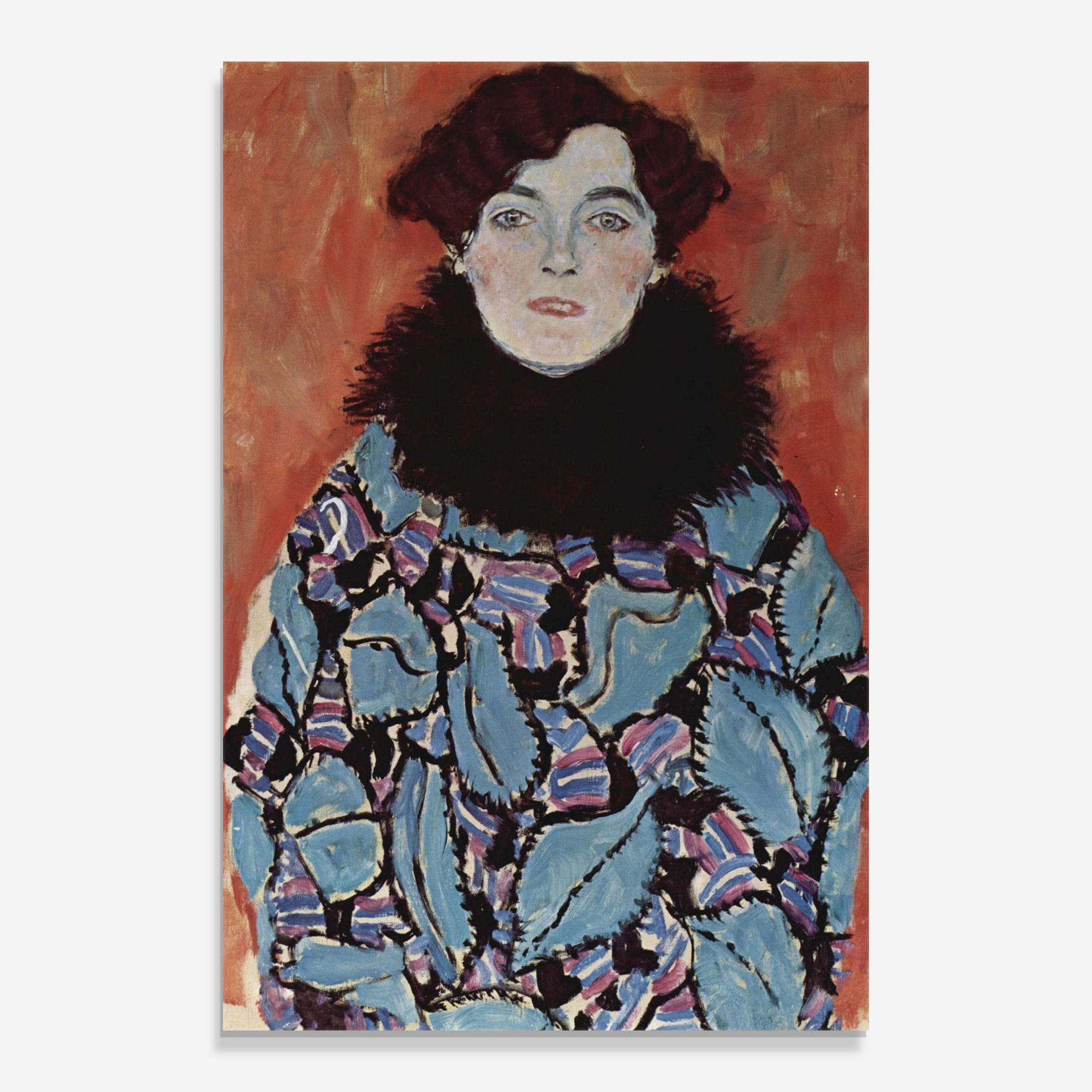 Glasbild Gustav Klimt Art mockup 0