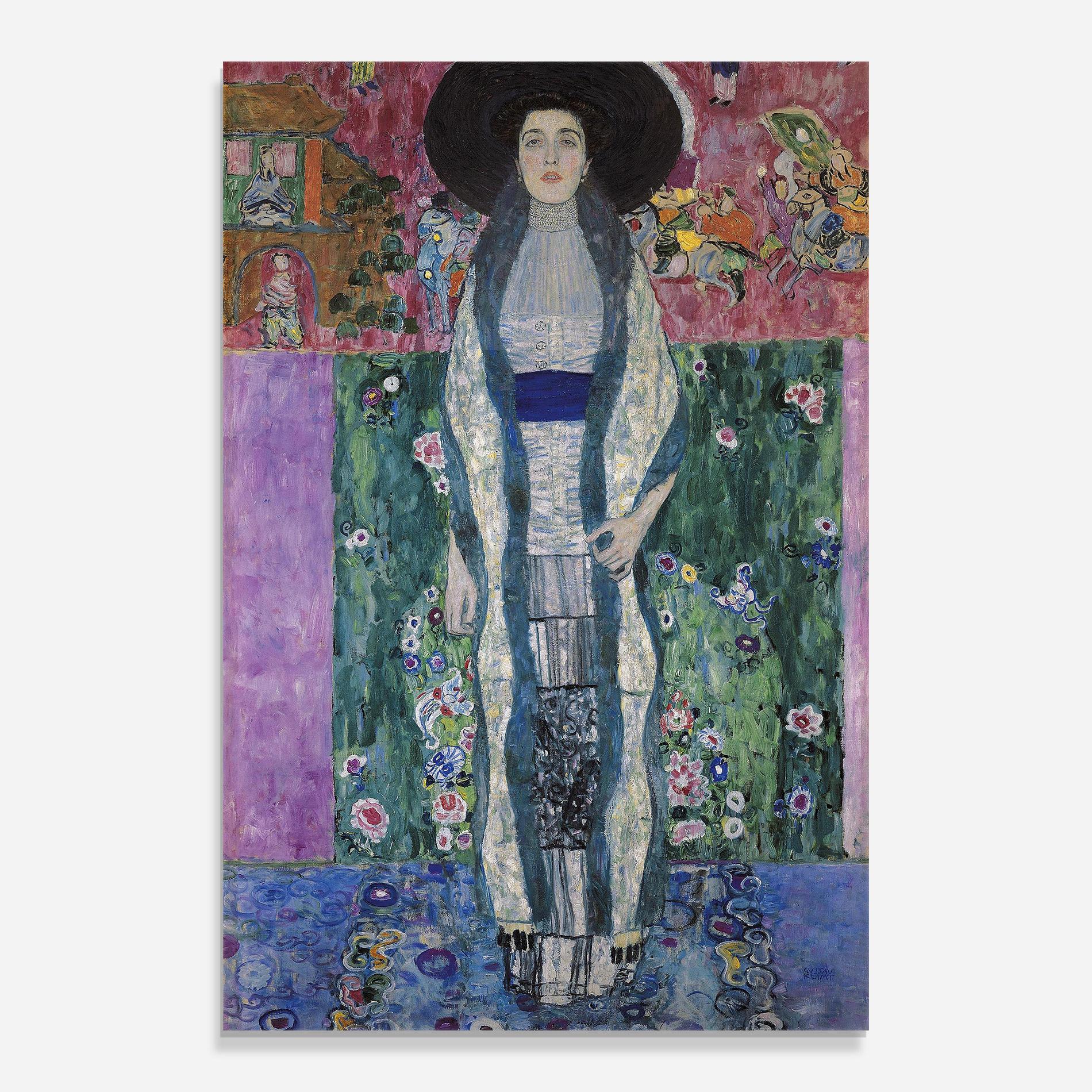 Glasbild Portrait Of Adele Bloch mockup 0