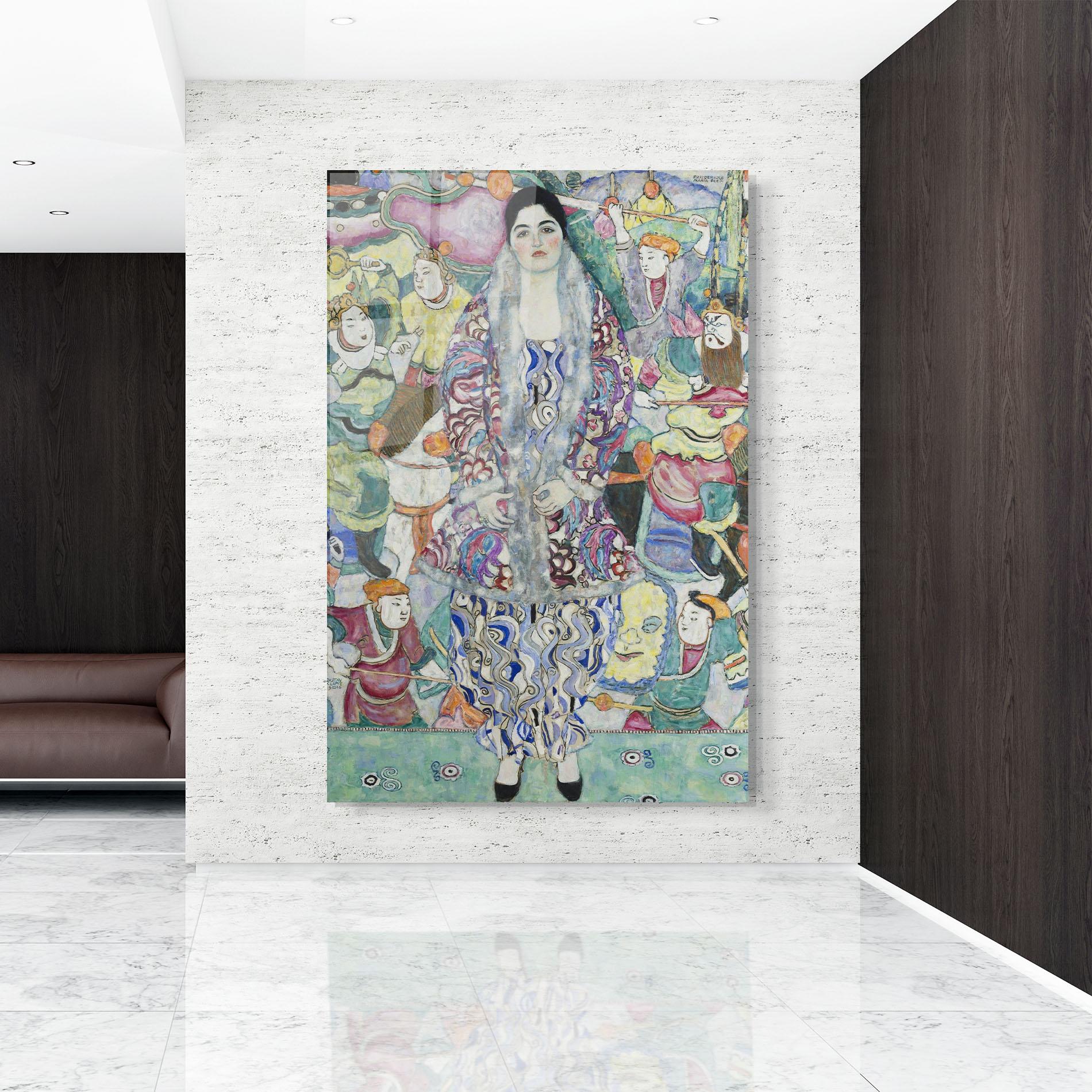 Glasbild Portrait Of Friedericke mockup 9