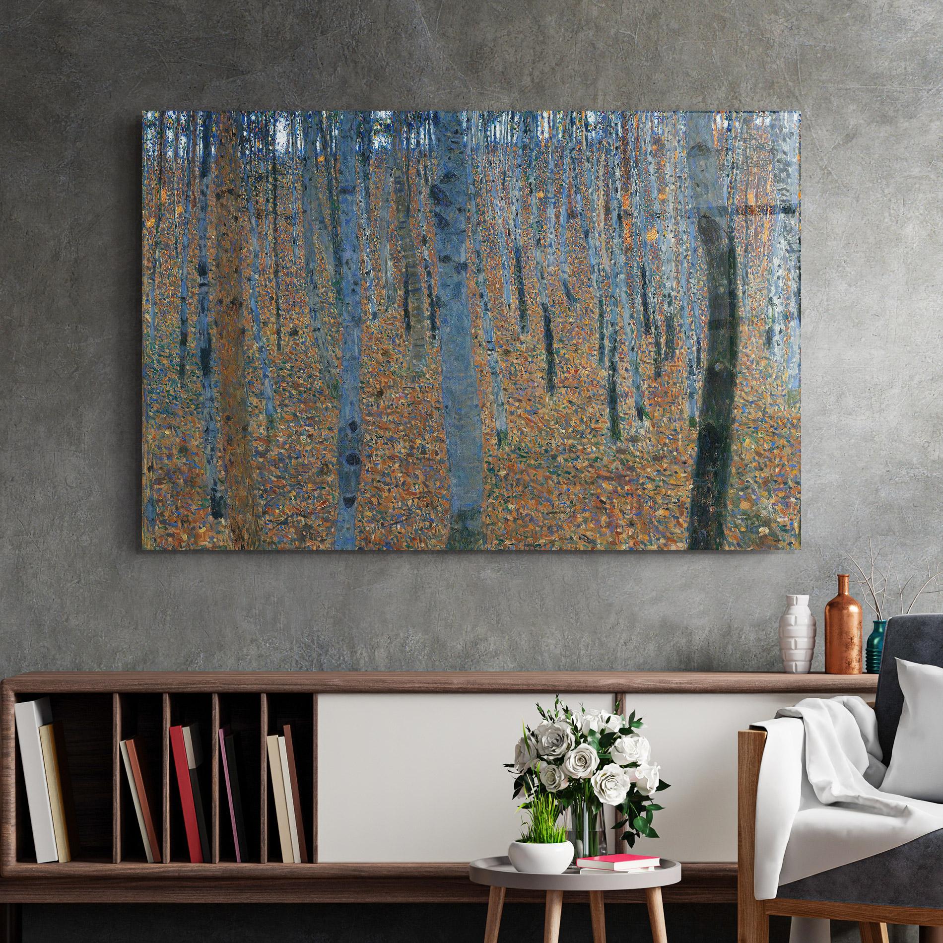 Glasbild Beech Grove mockup 2