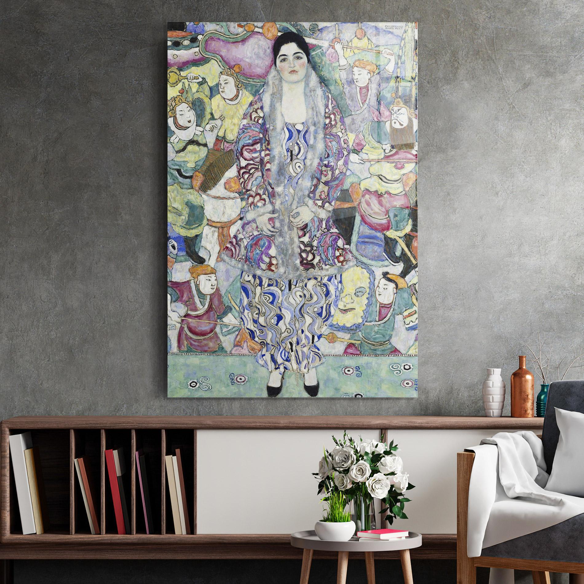 Glasbild Friederike Maria Beer mockup 2