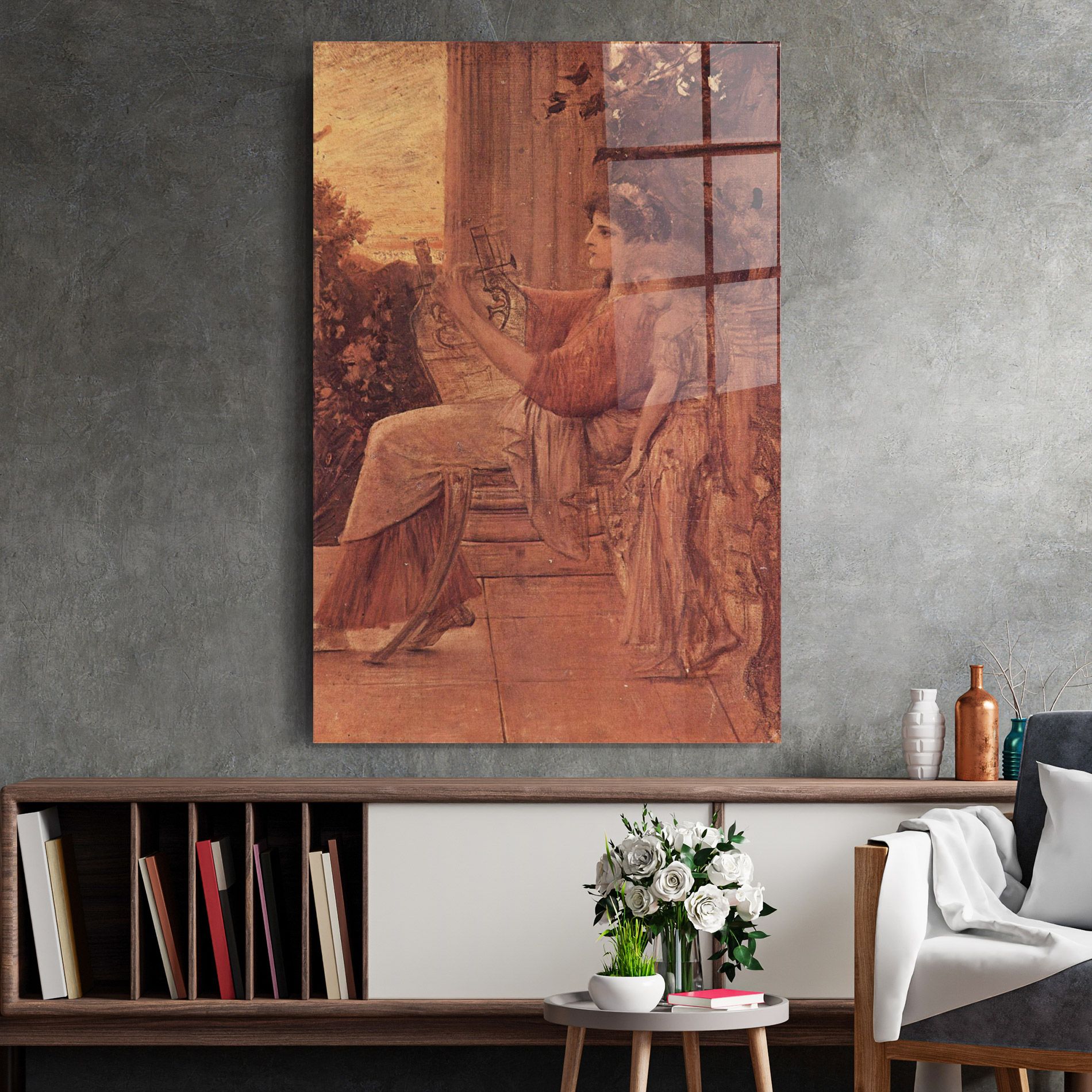 Gustav Klimt Painting mockup 2