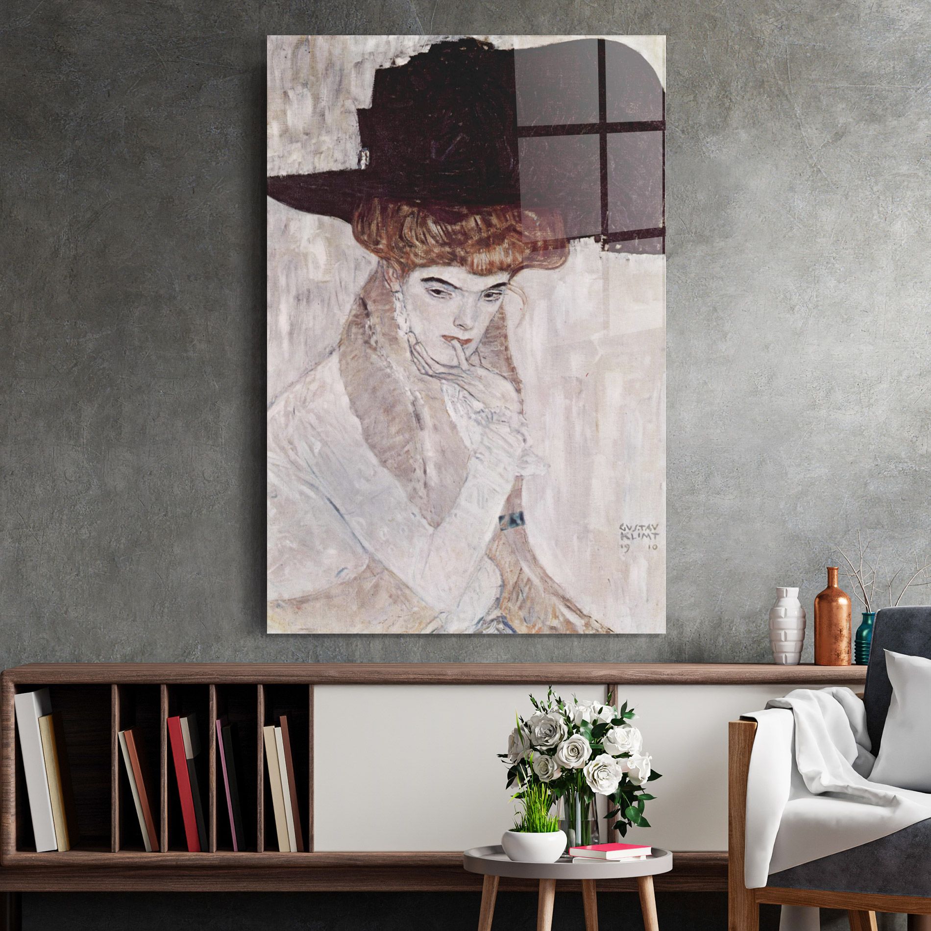 Klimt Woman mockup 2