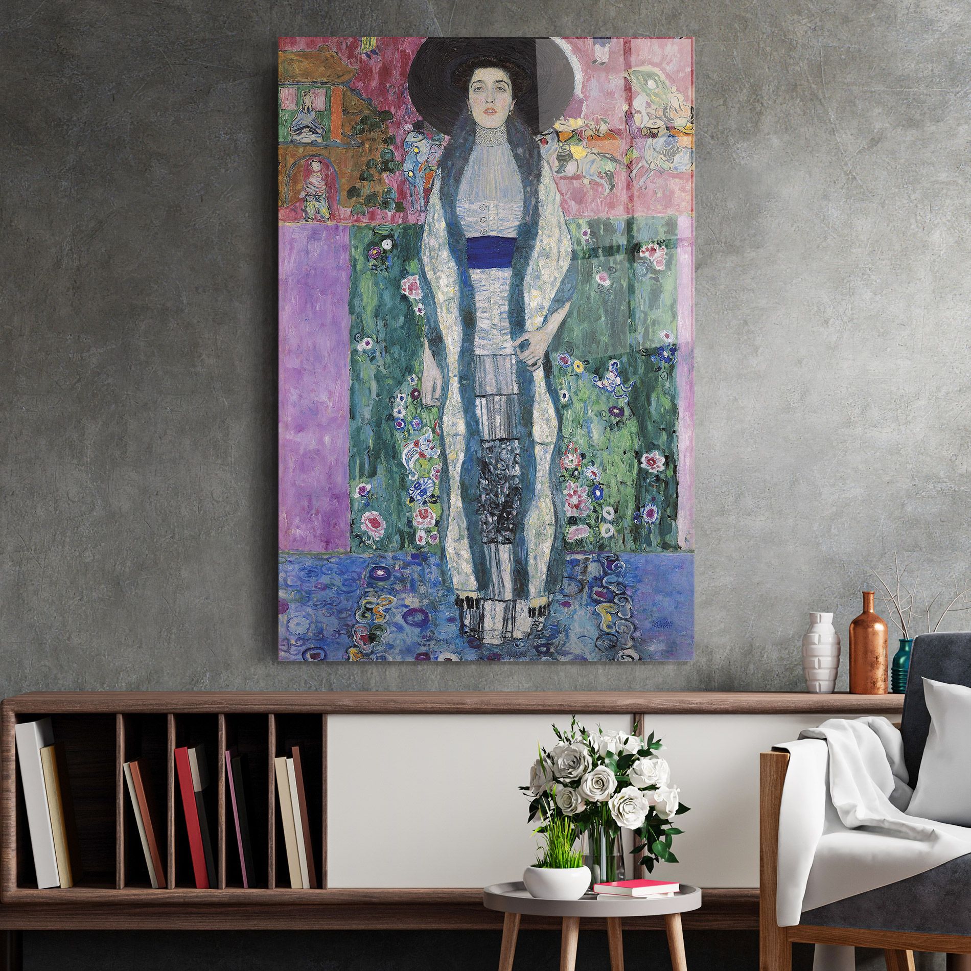 Portrait Of Adele Bloch mockup 2