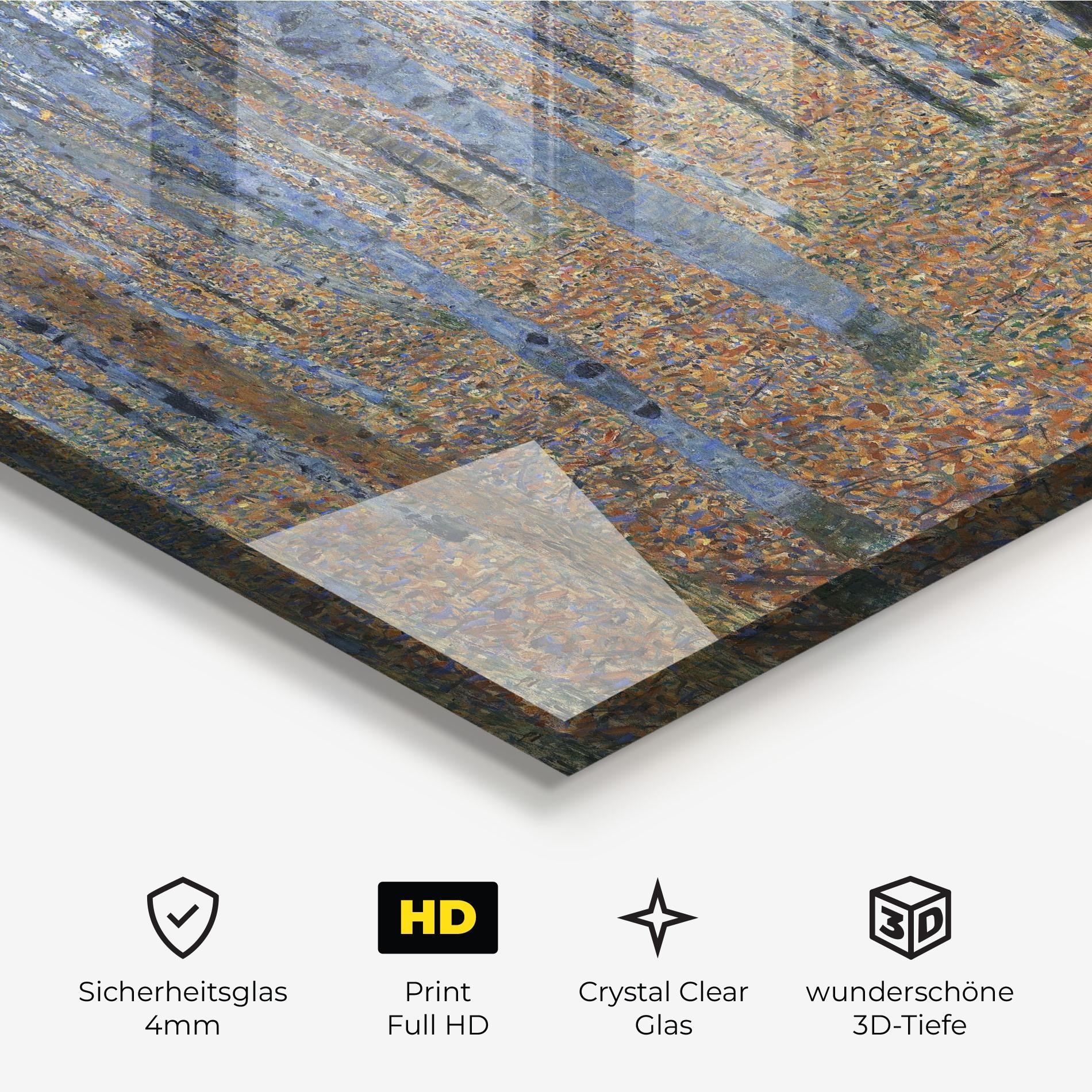 Glasbild Beech Grove I mockup 3