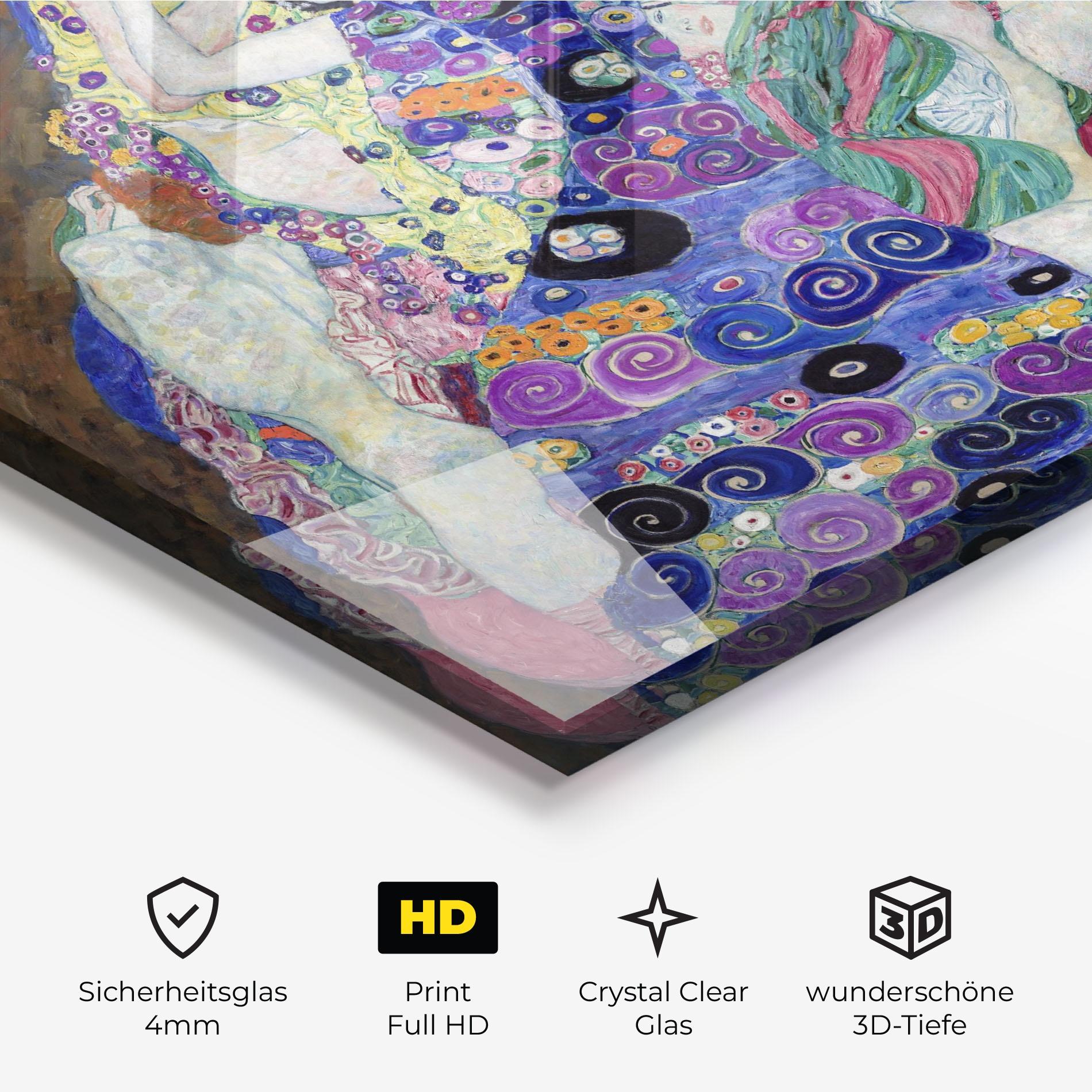 Glasbild The Virgin 1913 mockup 3