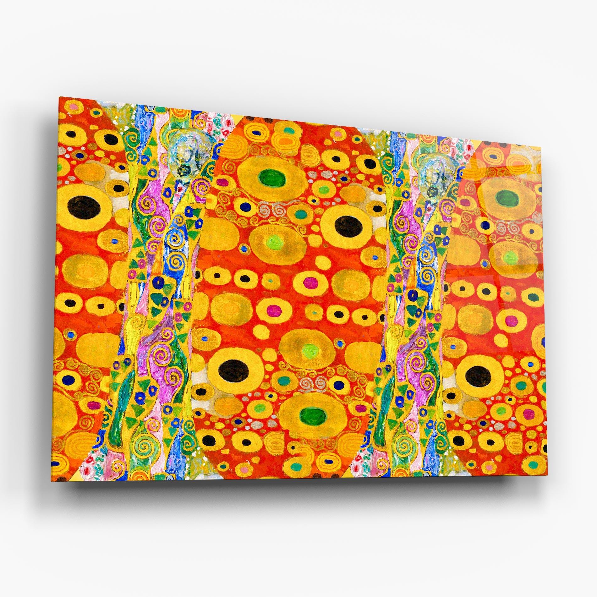 Glasbild Hope Ii Patterned mockup 6