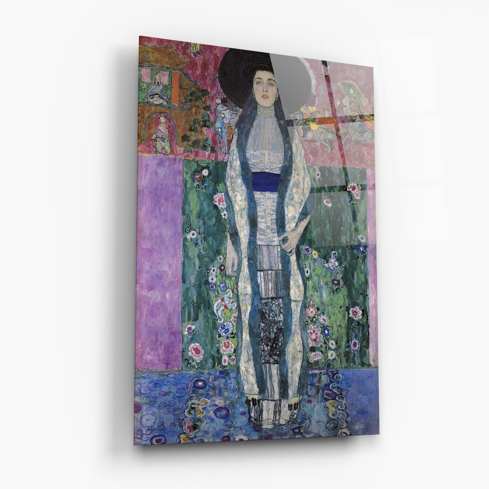 Glasbild Portrait Of Adele Bloch mockup 6