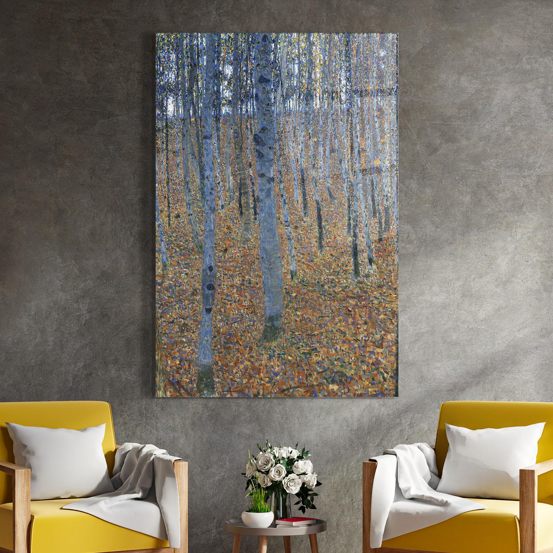 Glasbild Beech Grove I mockup 4