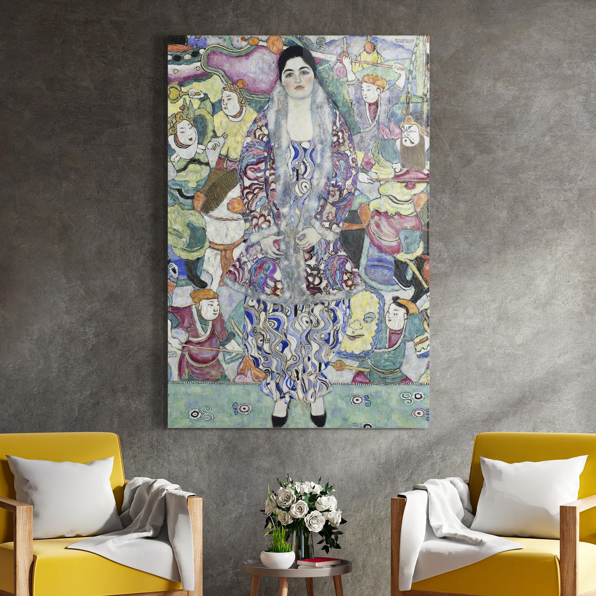 Glasbild Friederike Maria Beer mockup 4