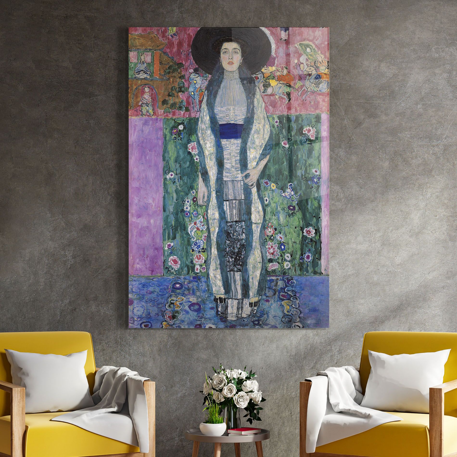 Portrait Of Adele Bloch mockup 4