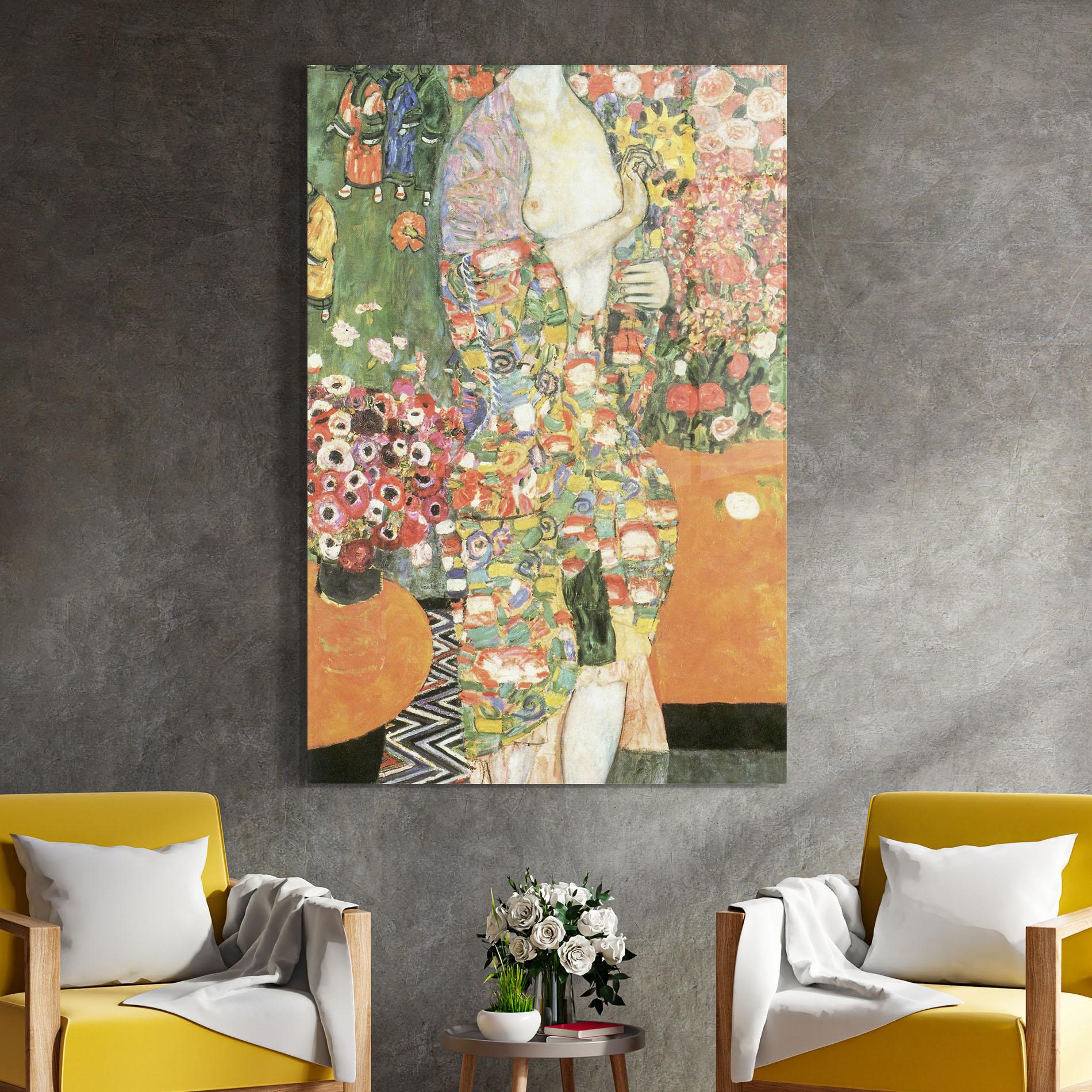 Glasbild The Dancer mockup 4