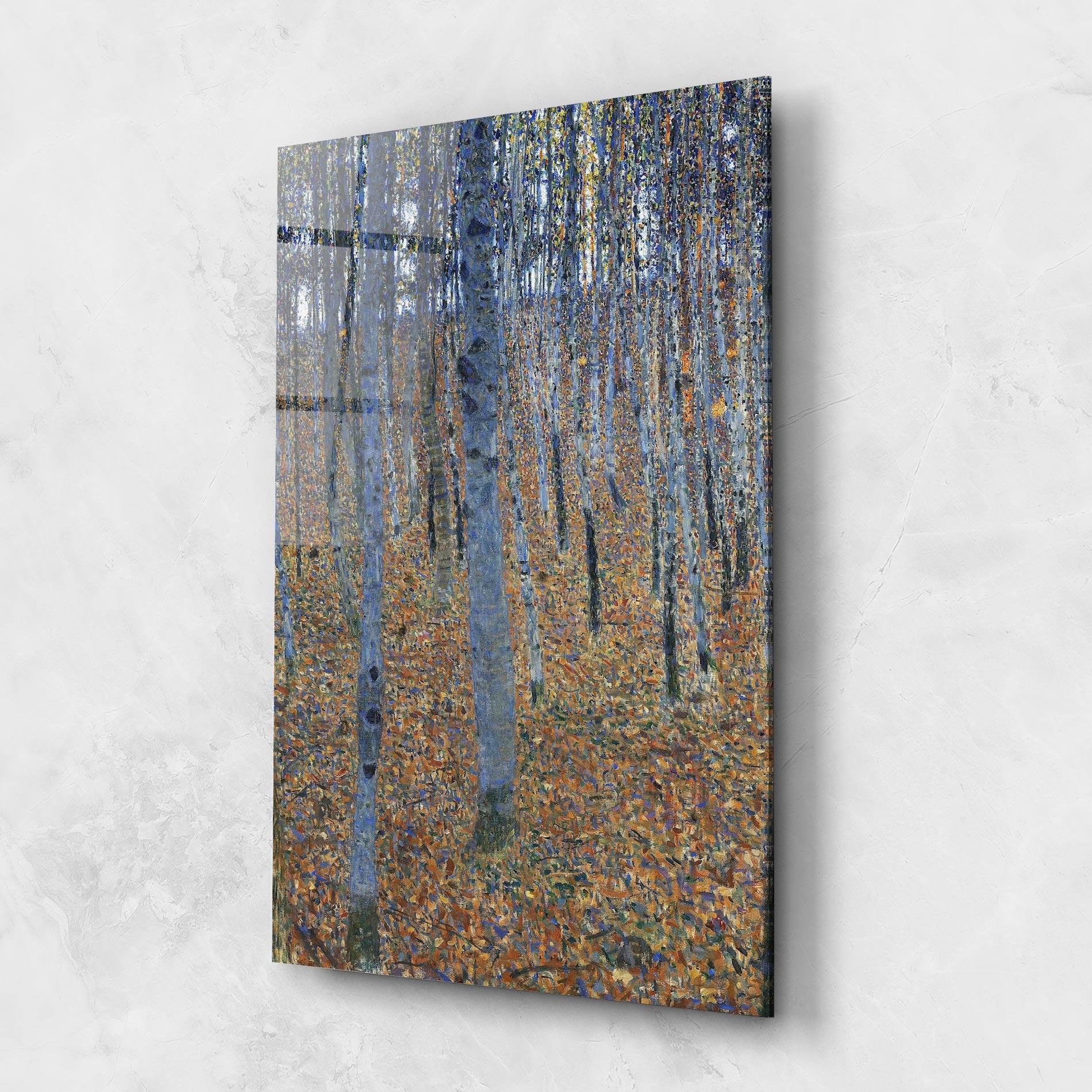 Glasbild Beech Grove I mockup 1