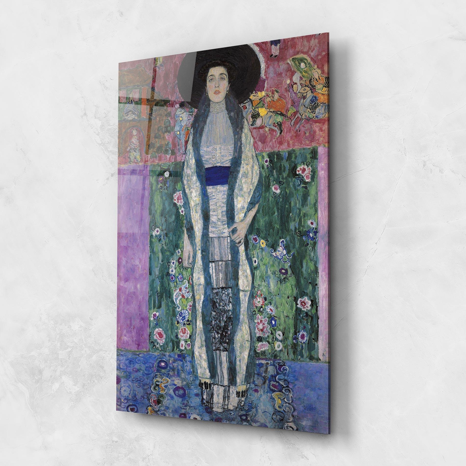 Glasbild Portrait Of Adele Bloch mockup 1